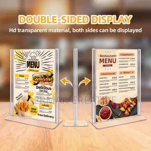A5 Acrylic Table Display MOQ 20