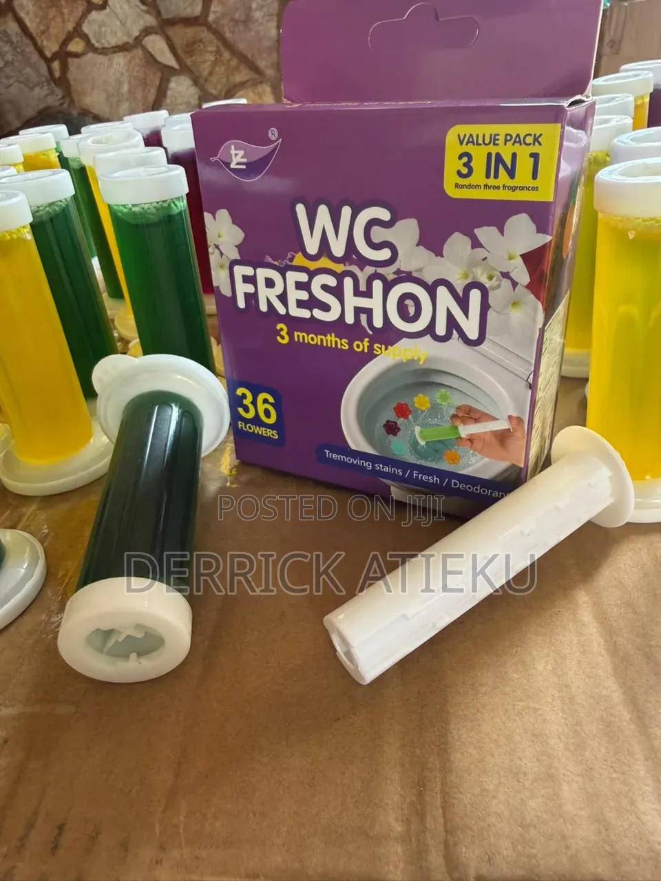 Toilet Gel Stamp Deodorizer
