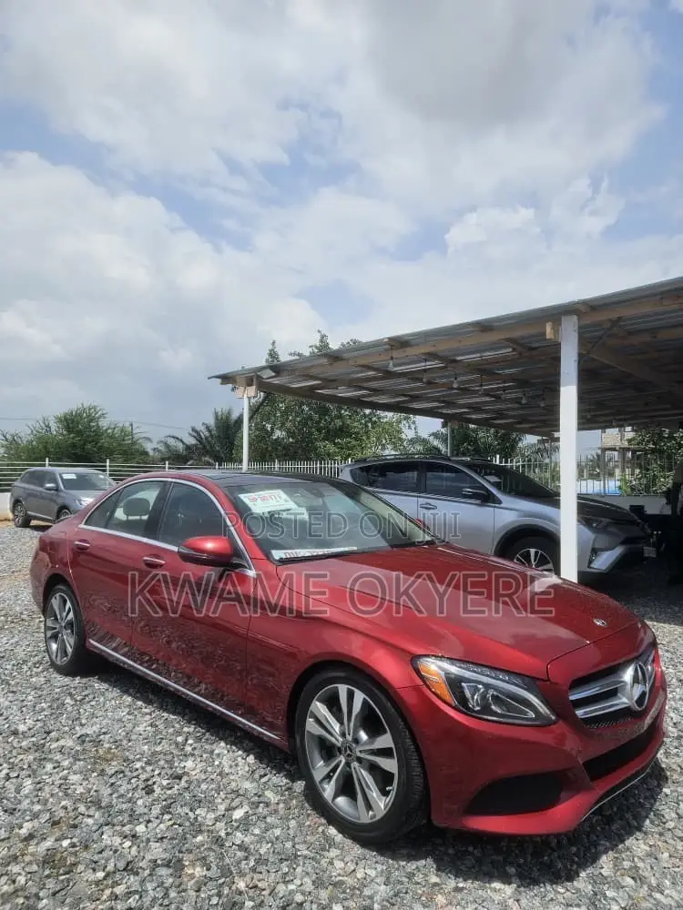 Mercedes-Benz C300 Base C300 RWD Sedan 2018 Burgundy