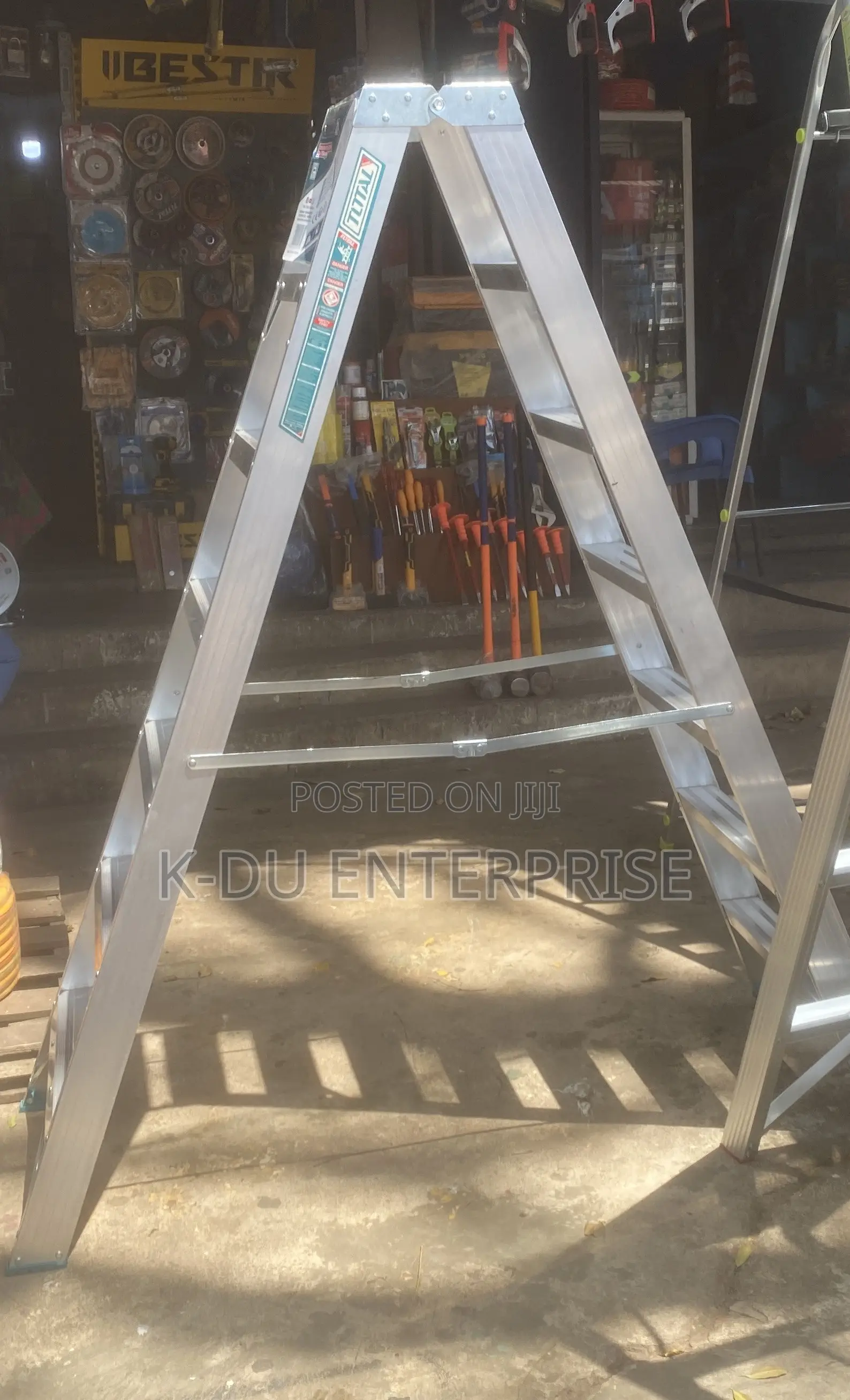 Total Double Step Ladder 2x7