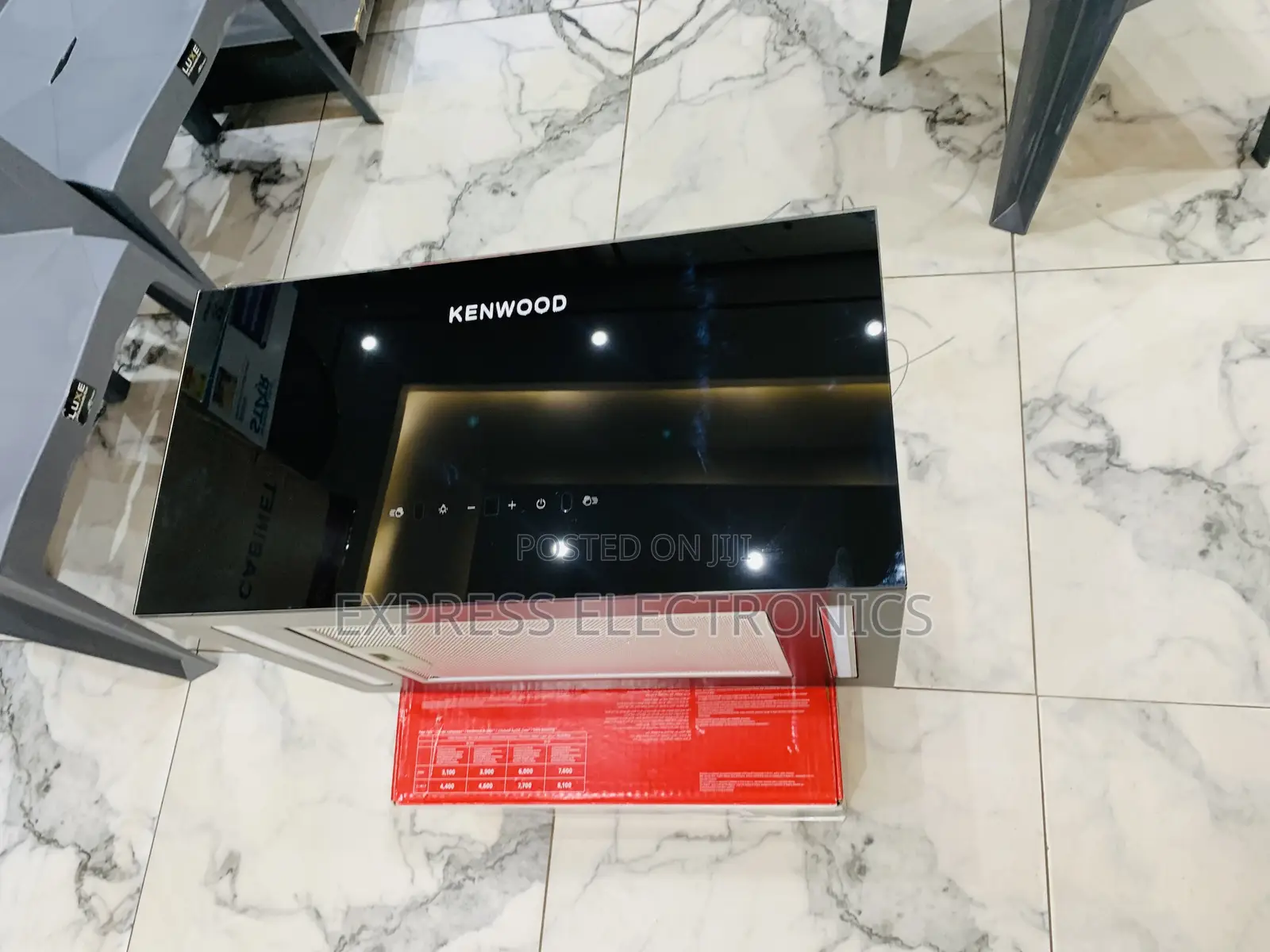 Kenwood Heat Extractor 60cm Black Inbuilt In