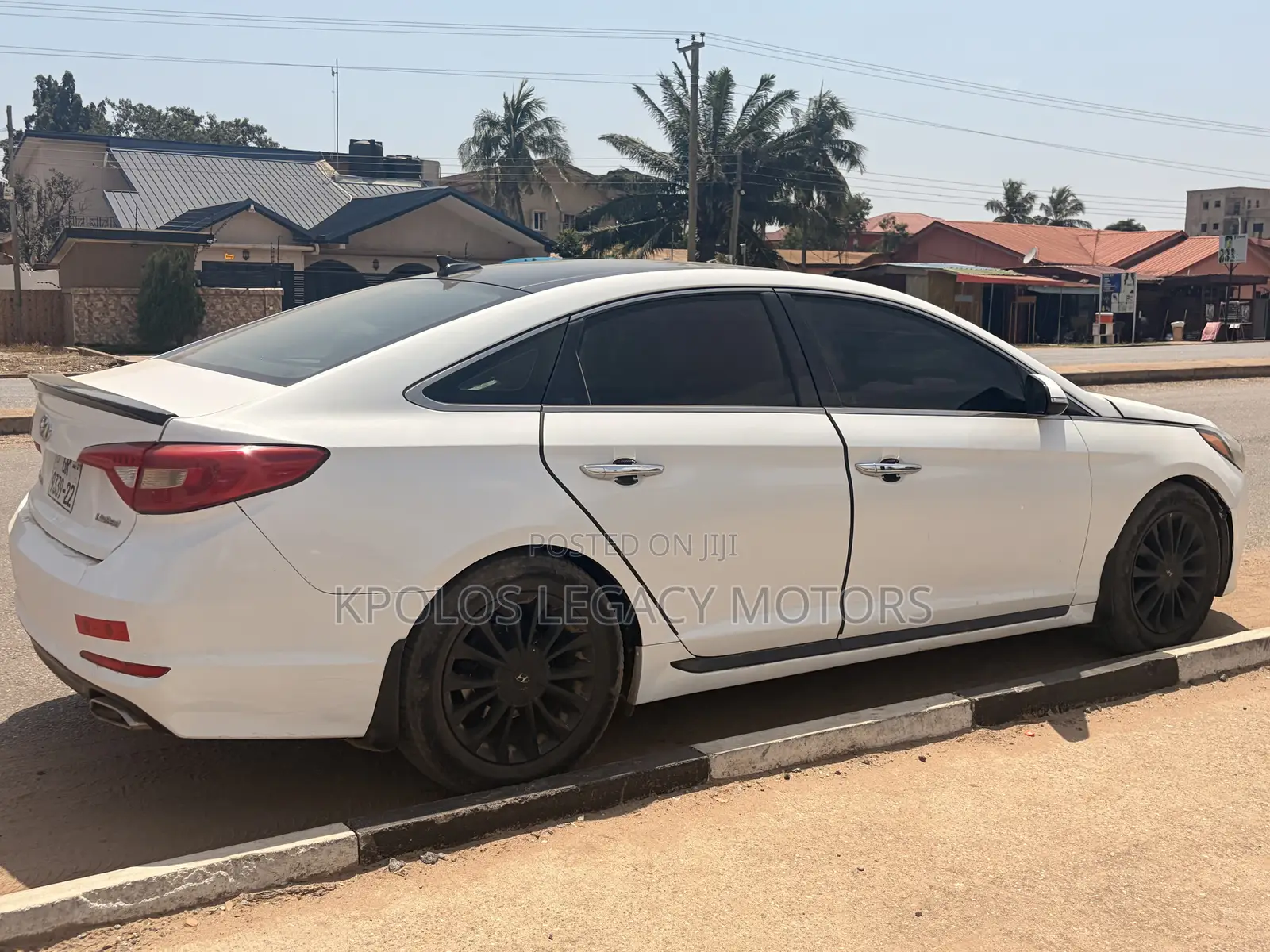 Hyundai Sonata Limited 2.0T 4dr Sedan (2.0L 4cyl Turbo 6A) 2015 White