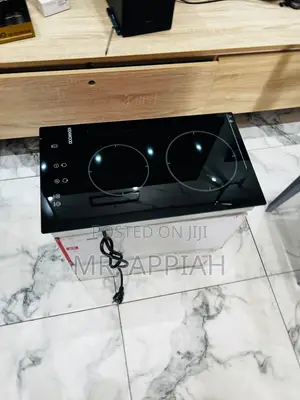 Tempered Glasd Kenwood 2 Electric Cooktop(Black)