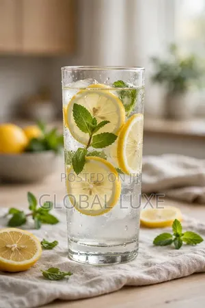 6-Piece Water Glass Set – Elegant Drinking Glasses