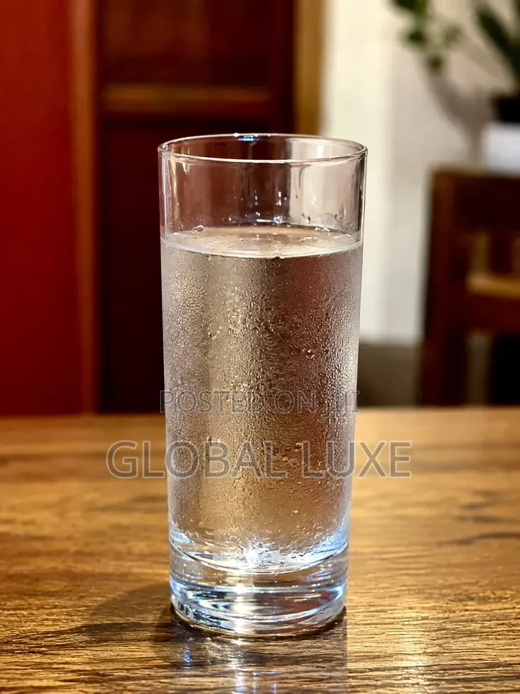 6-Piece Water Glass Set – Elegant Drinking Glasses