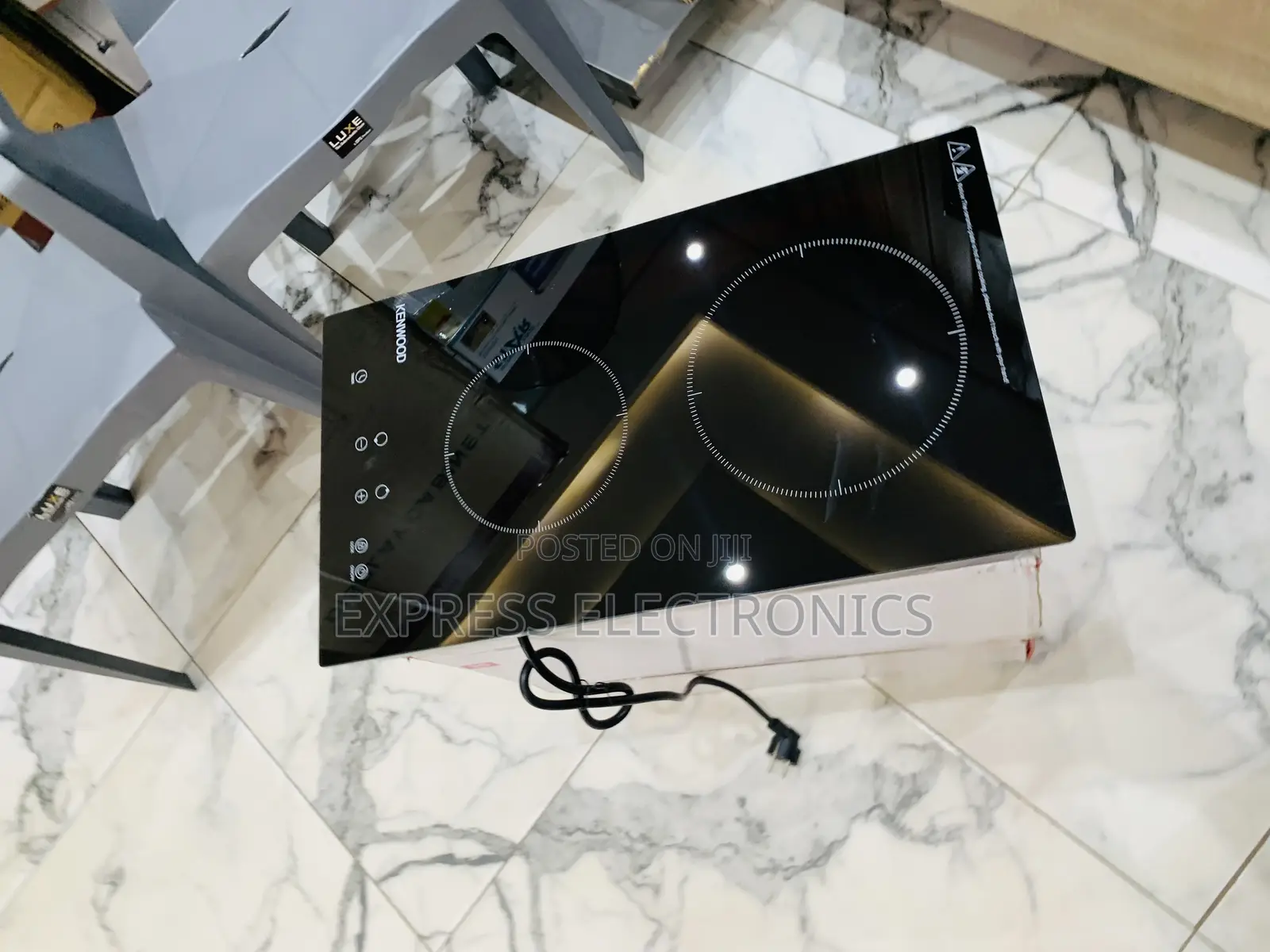 Purchase the New Built in Cooker 2burner Black Kenwood