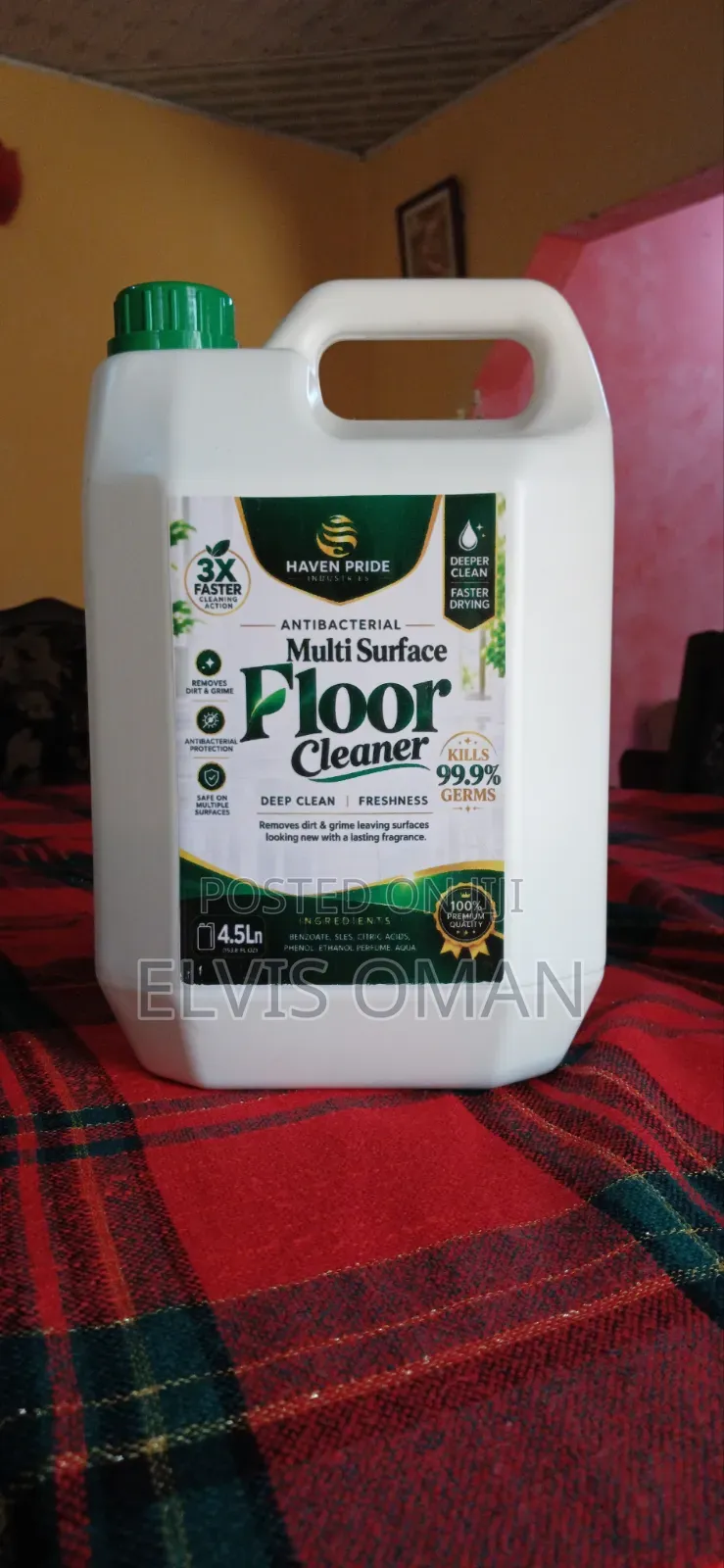 Floor Cleaner With Anti Bacterial