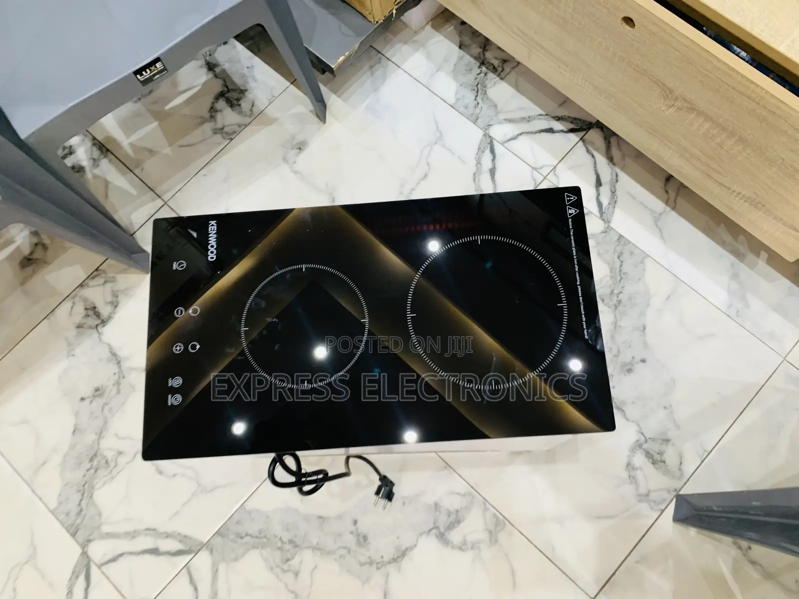 Shop the New Black Built in Kenwood Hob 2burner Electric Cooker