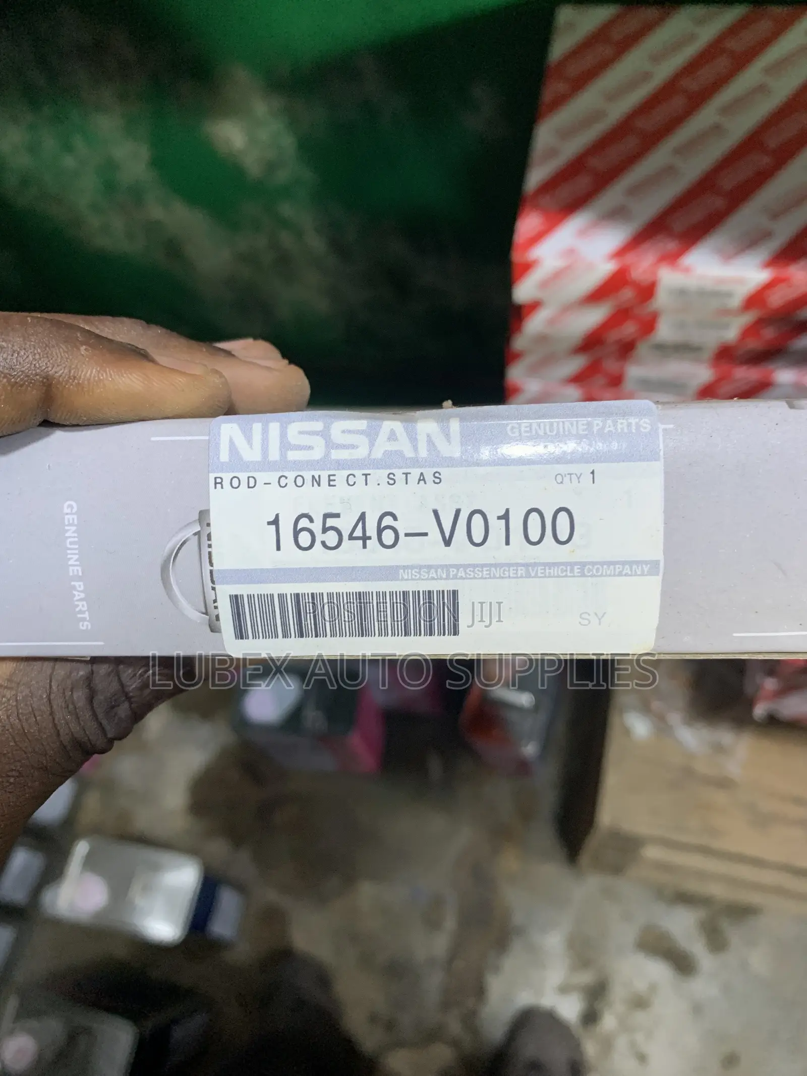 Nissan Gendine Parts Rod - Cone Ct. Stas Q'ty 1 16546-V0100