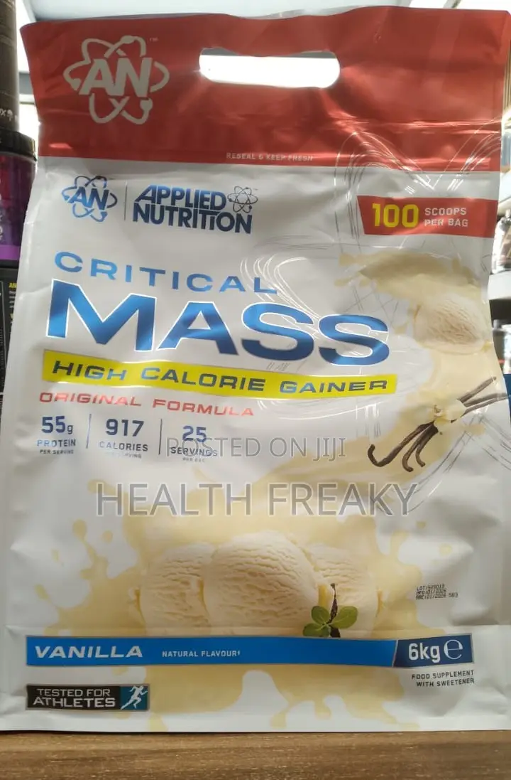 Applied Nutrition Critical Mass Gainer Muscle Builder Weight Gainer