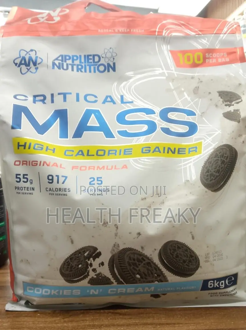 Applied Nutrition Critical Mass Gainer Muscle Builder Weight Gainer