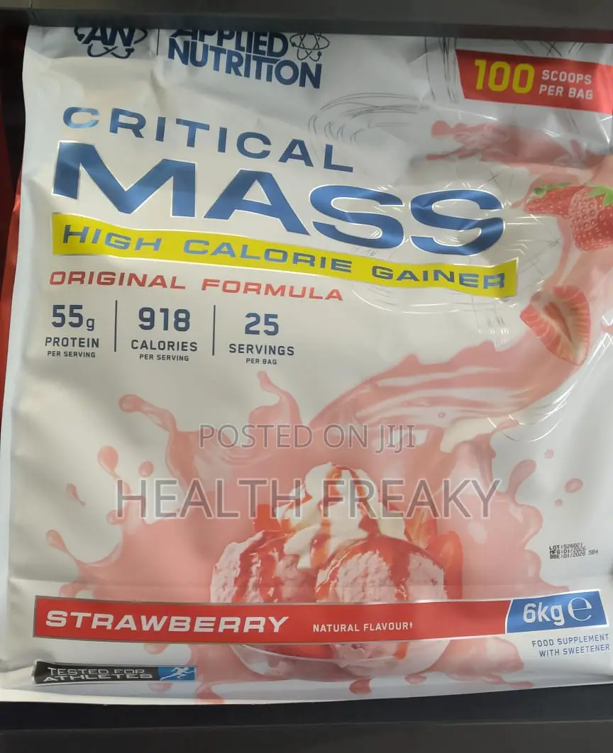 Applied Nutrition Critical Mass Gainer Muscle Builder Weight Gainer