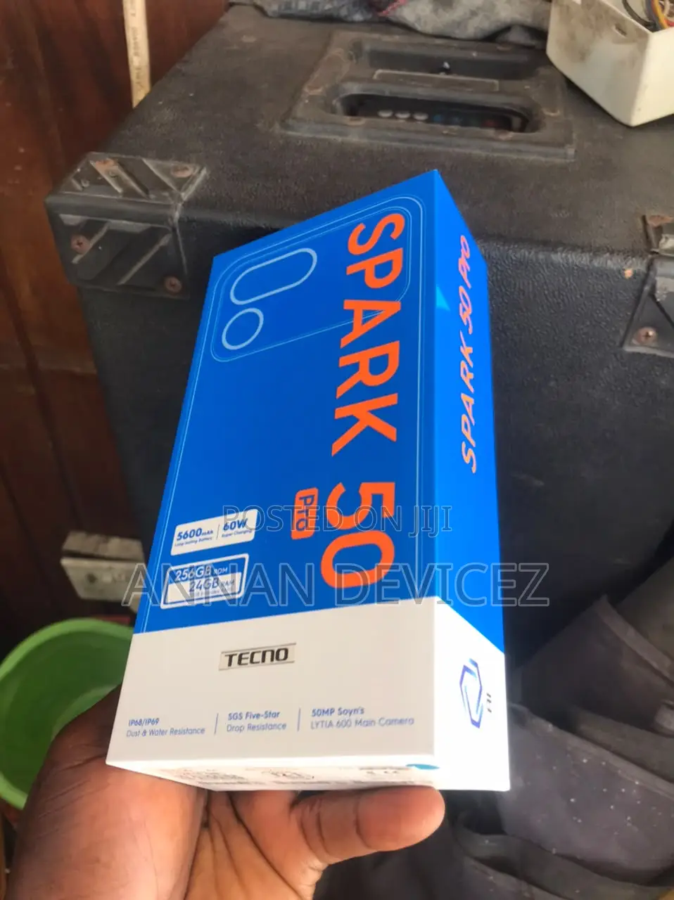 New Tecno Spark 50 Pro 256 GB Gray