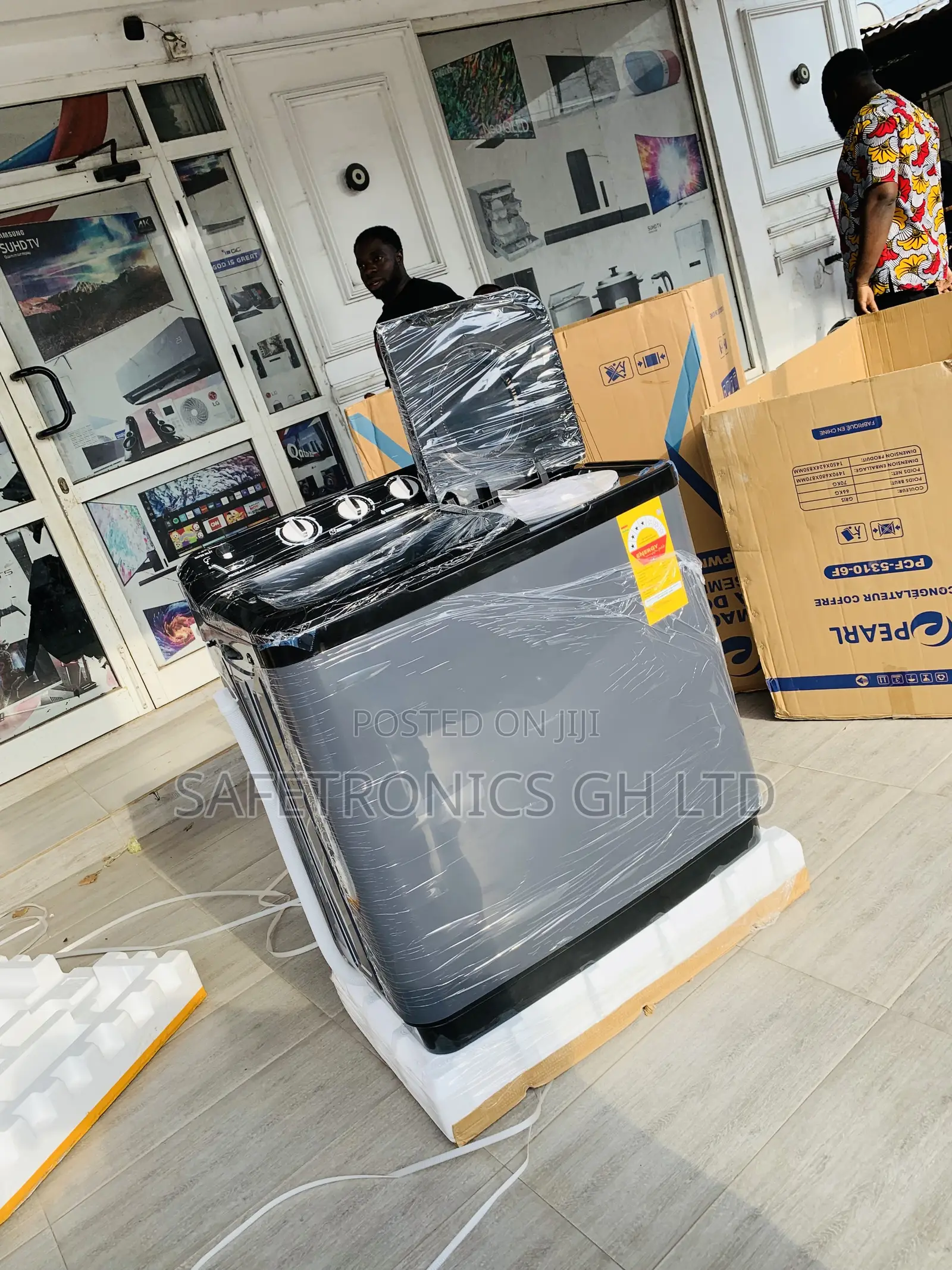 Order Grey TopLoad (Spin-Elite) 11kg Nasco WashingMachine