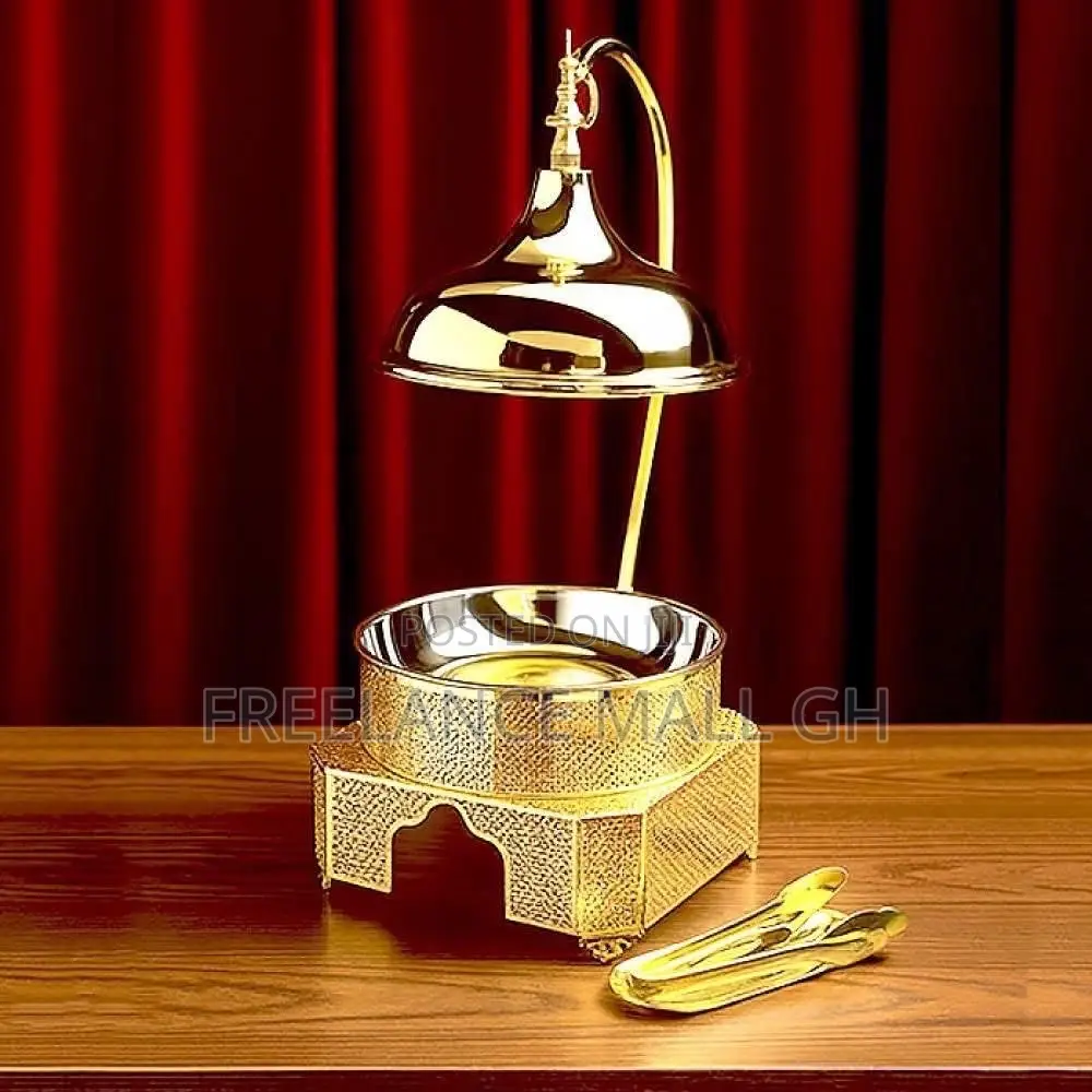 Gold and Silver Chaffing Dish