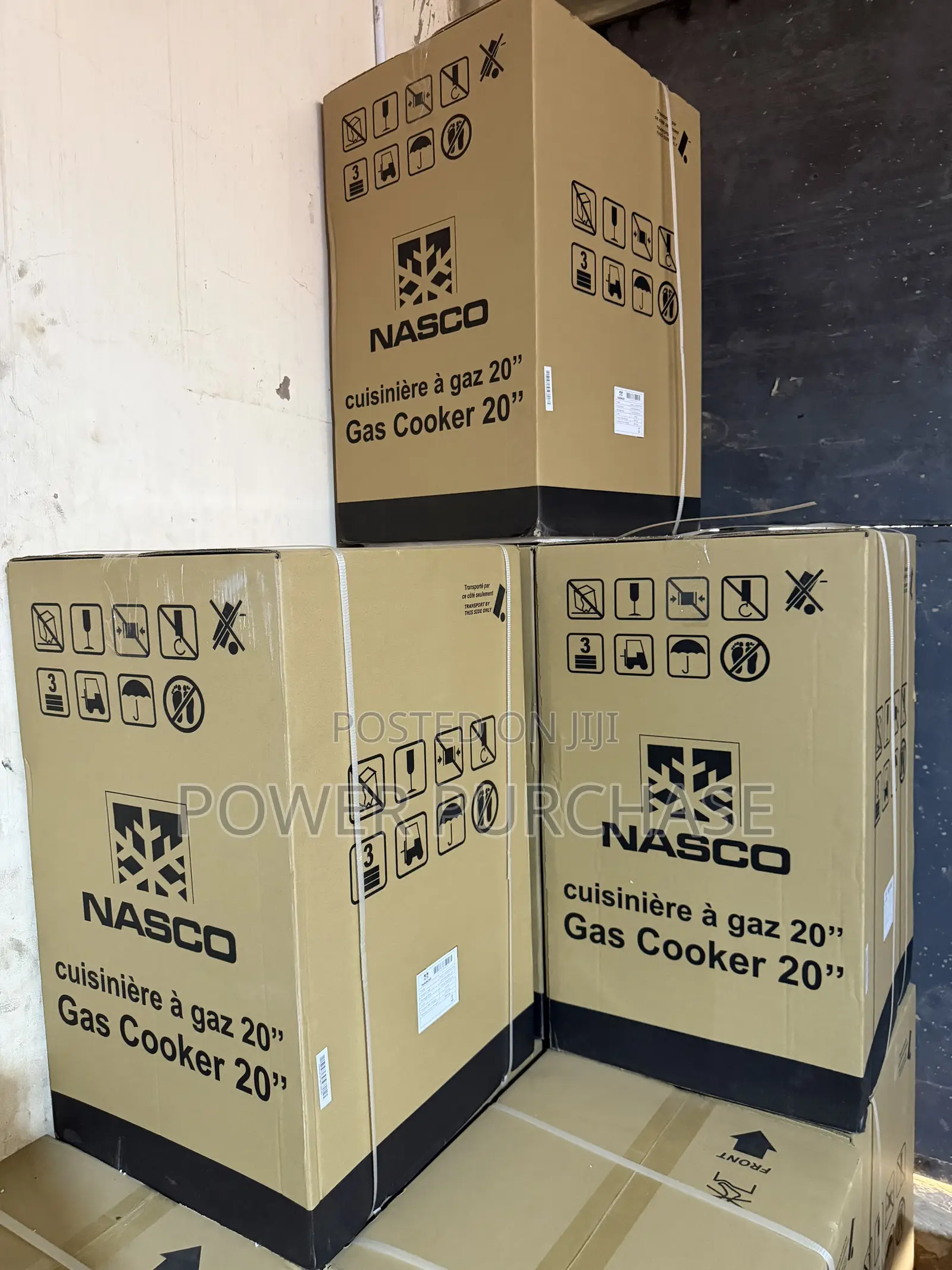 Nasco 50x50 Gas Burner – Powerful, Stylish & Reliable Cooking!