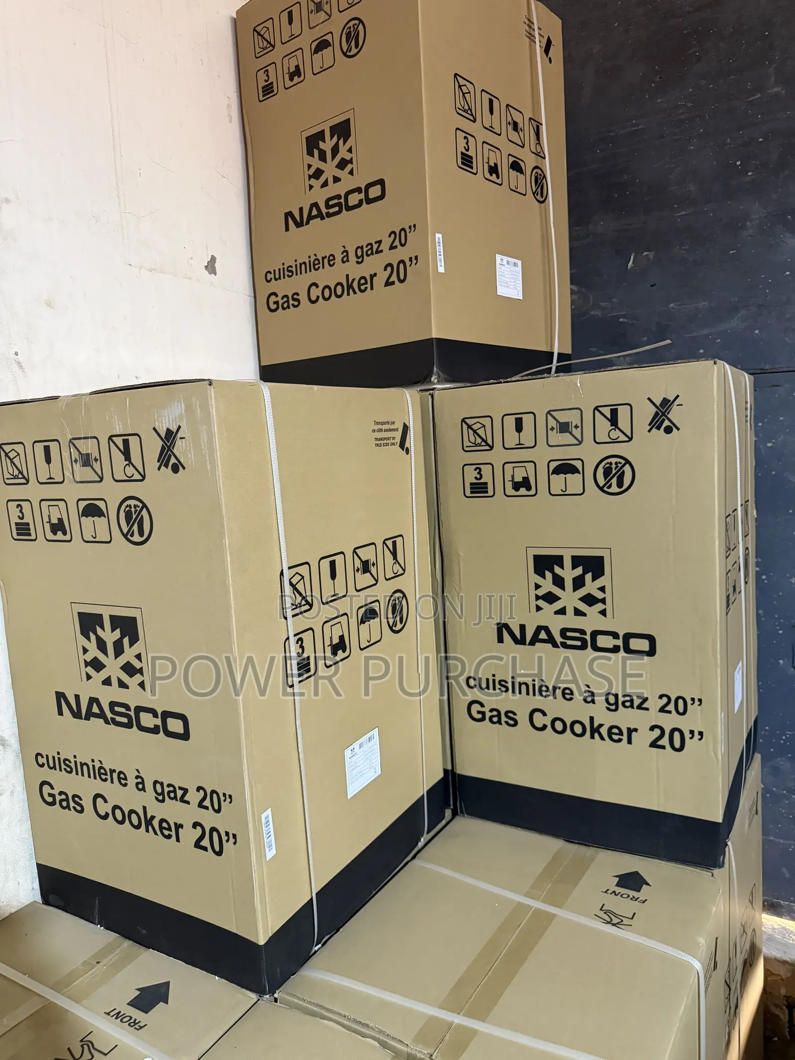 Nasco 50x50 Gas Burner – Powerful, Stylish & Reliable Cooking!