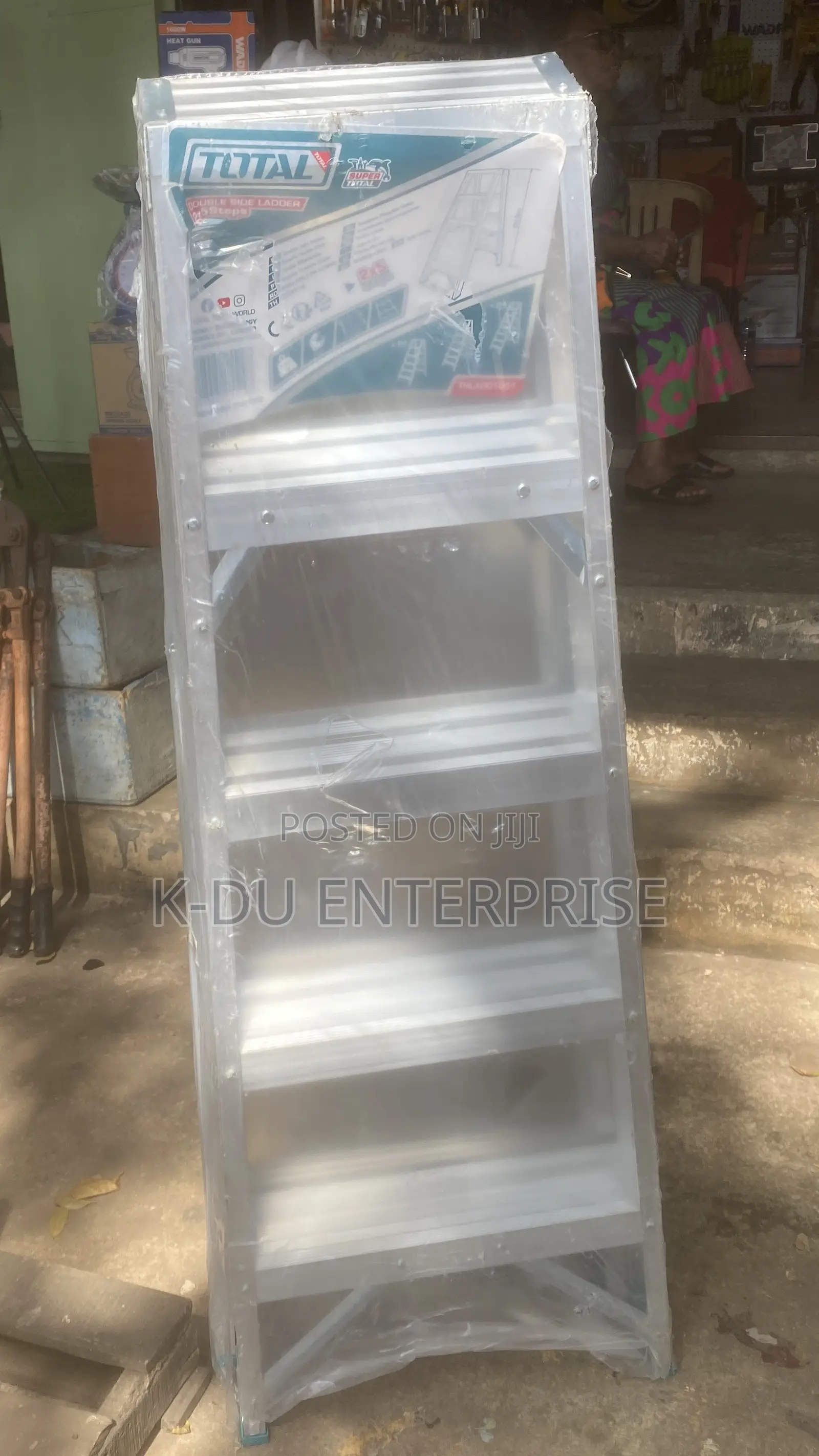Total Double Step Ladder 2x5