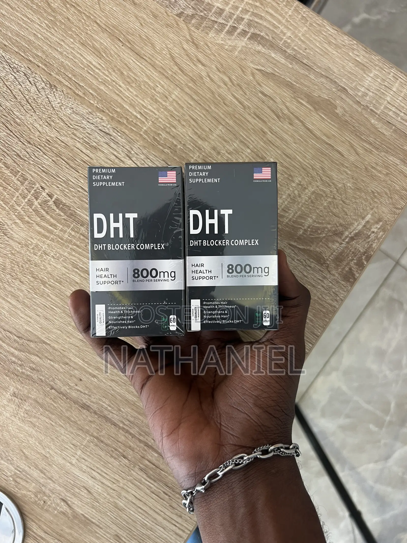 DHT Blocker Supplement, 60 Capsules
