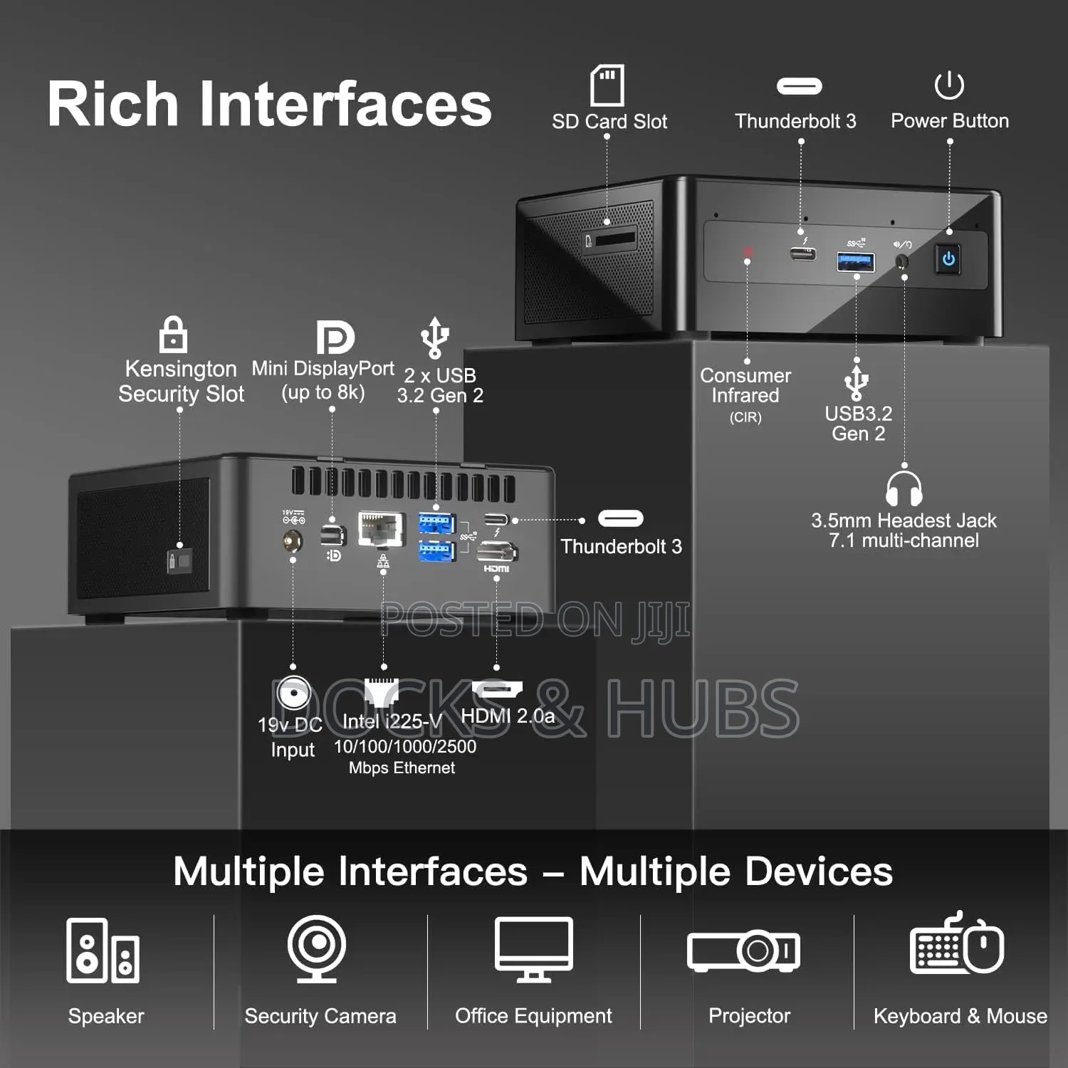 New Desktop Computer 16GB Intel Core i7 SSD 512GB