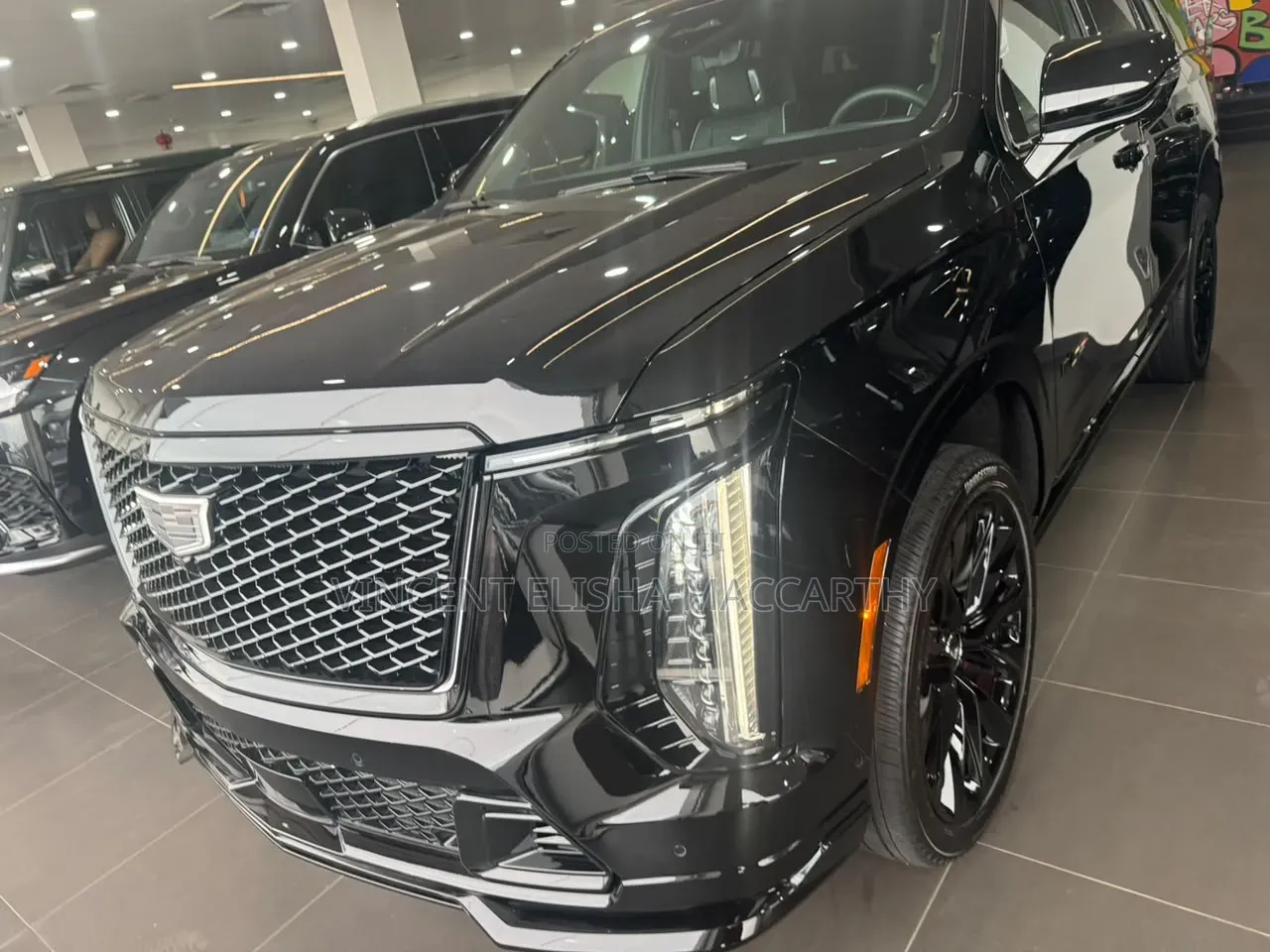 New Cadillac Escalade 2026 Black