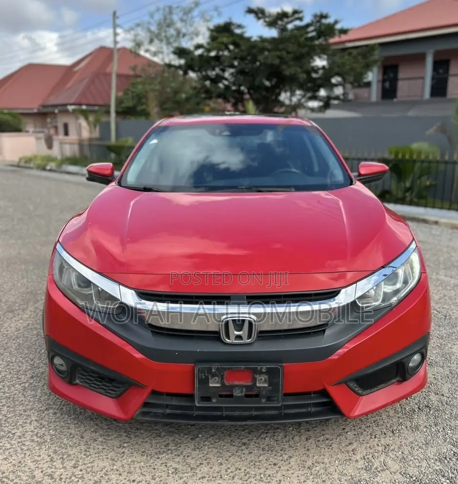 Honda Civic EX Sedan 2018 Red