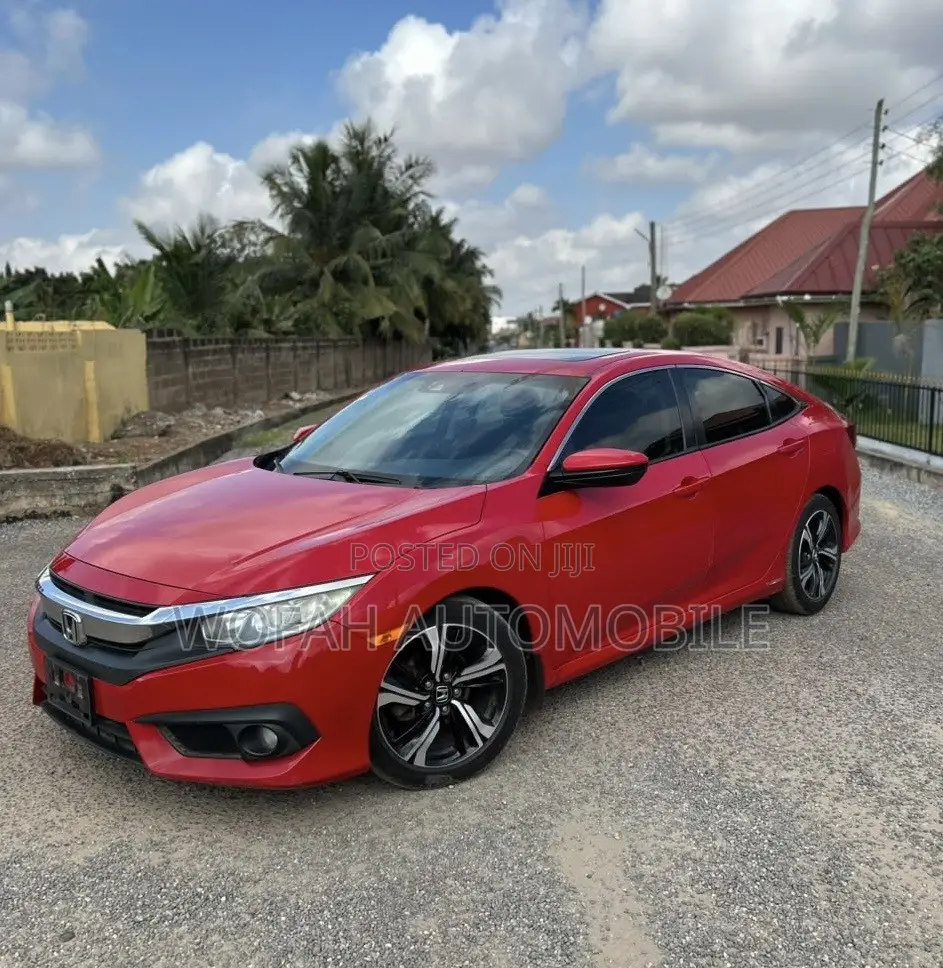 Honda Civic EX Sedan 2018 Red