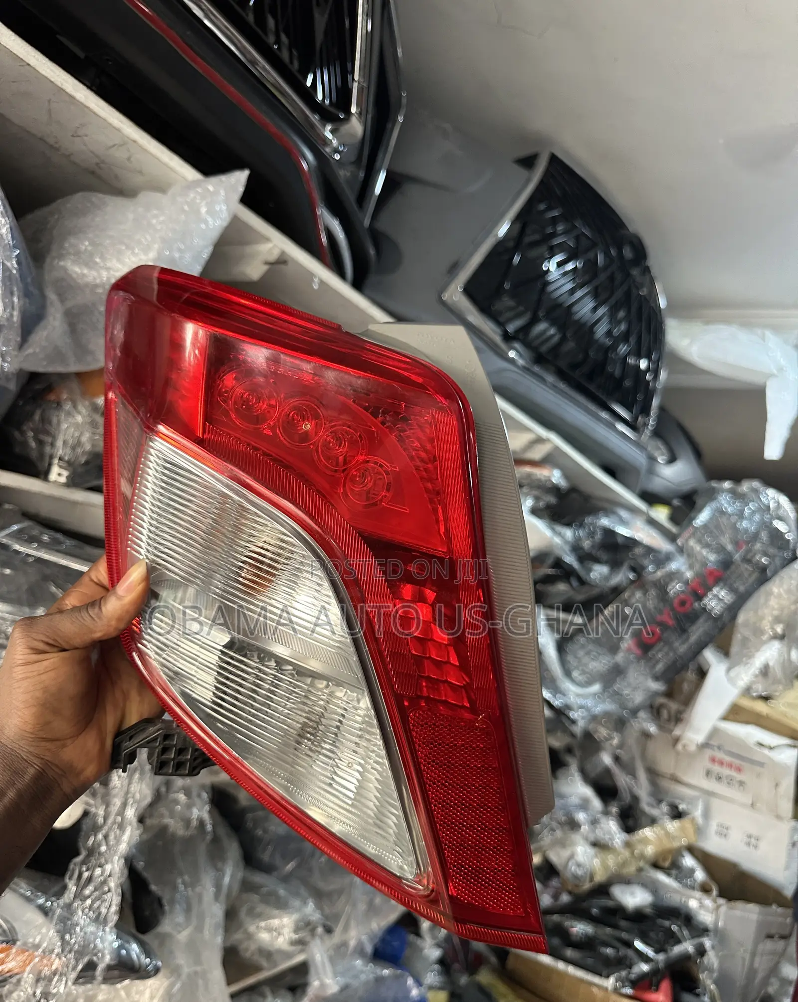 Toyota Vitz Taillight 2012 2013 2014 Hatchback LED Tail Lights