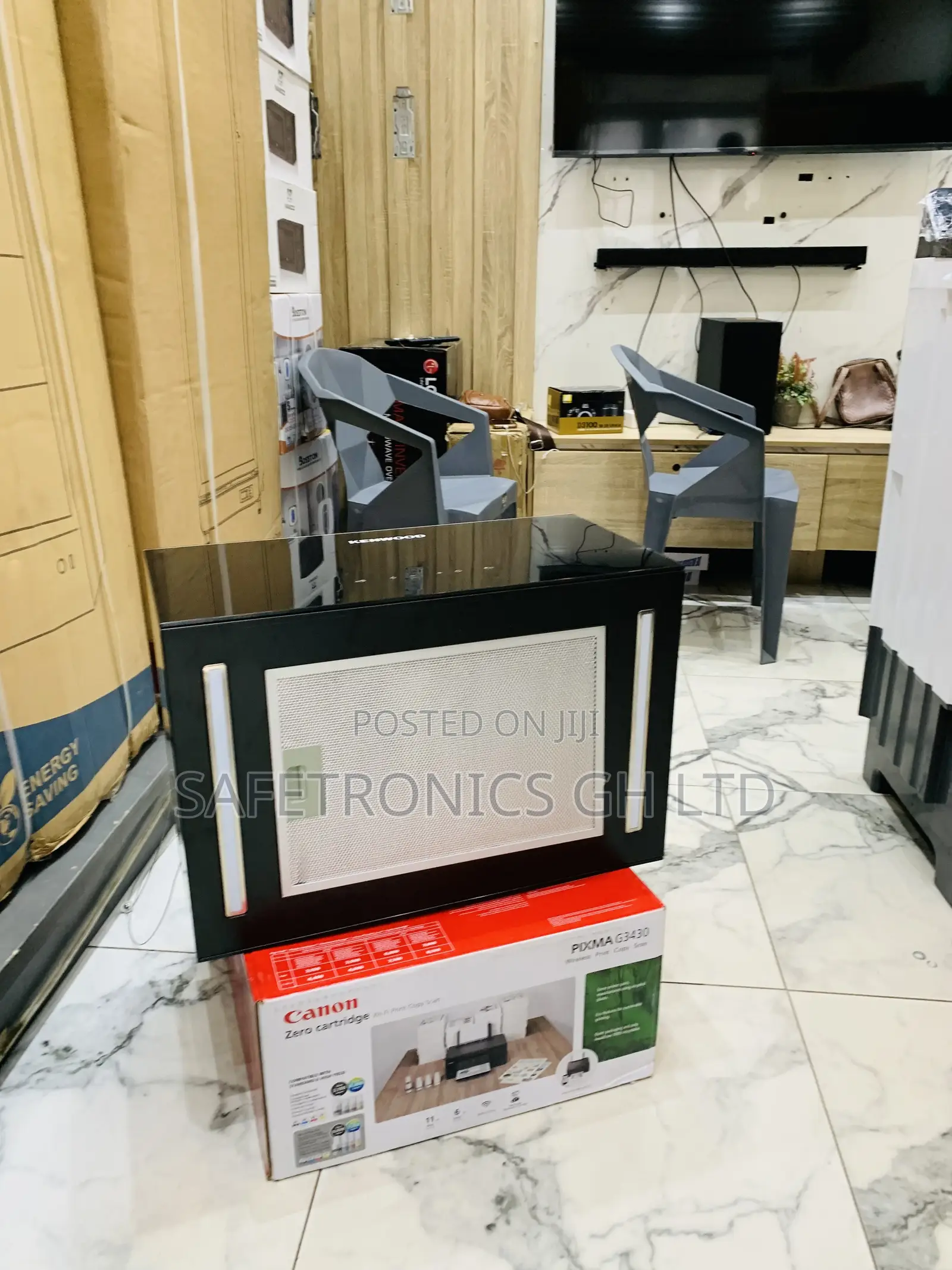 Essential Fast (Clear-Air) Inbuilt Kenwood Range Hood