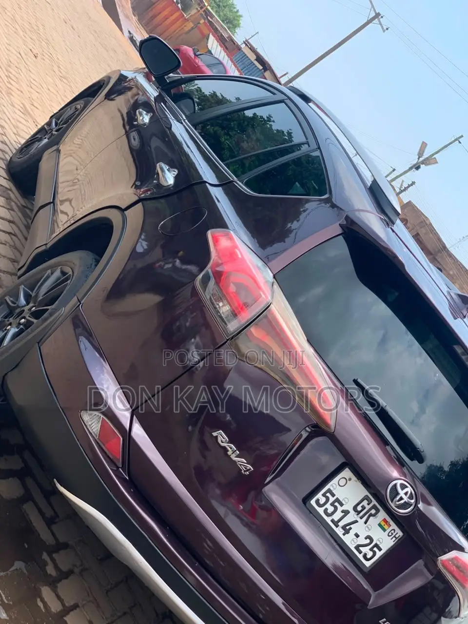 Toyota RAV4 Limited 4dr SUV (2.5L 4cyl 6A) 2018 Purple