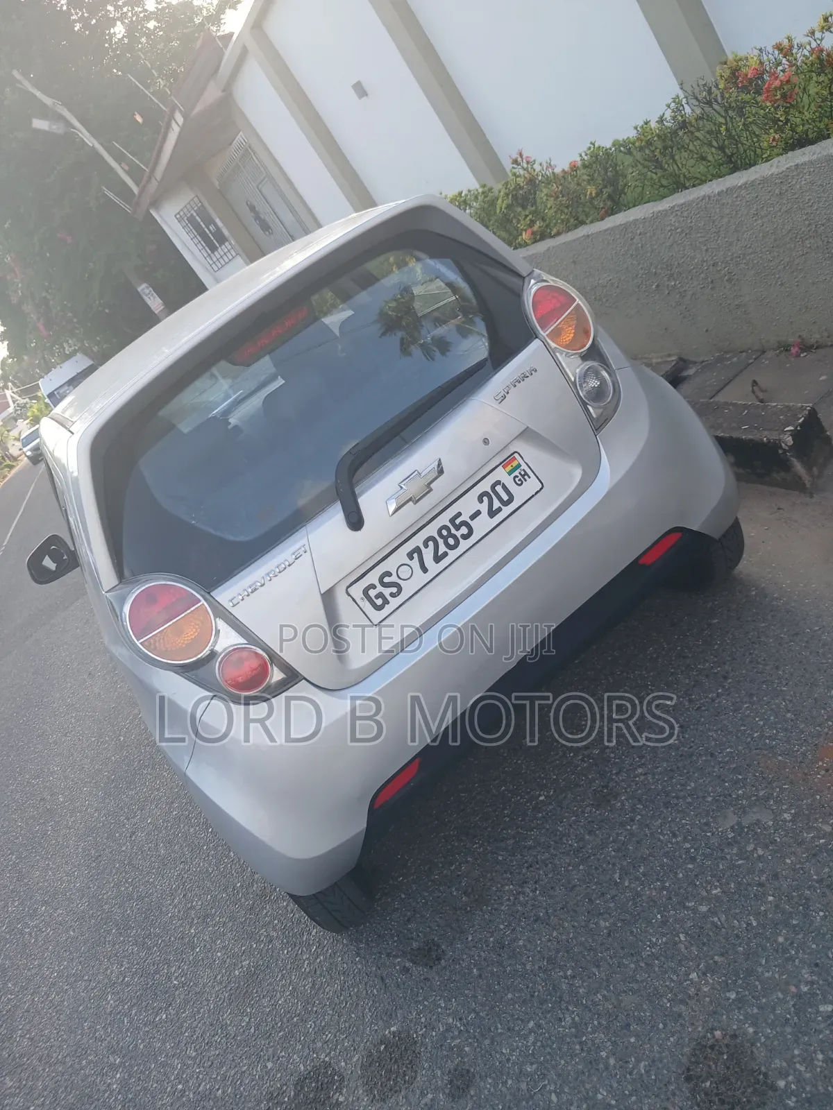 Chevrolet Spark 2014 Silver