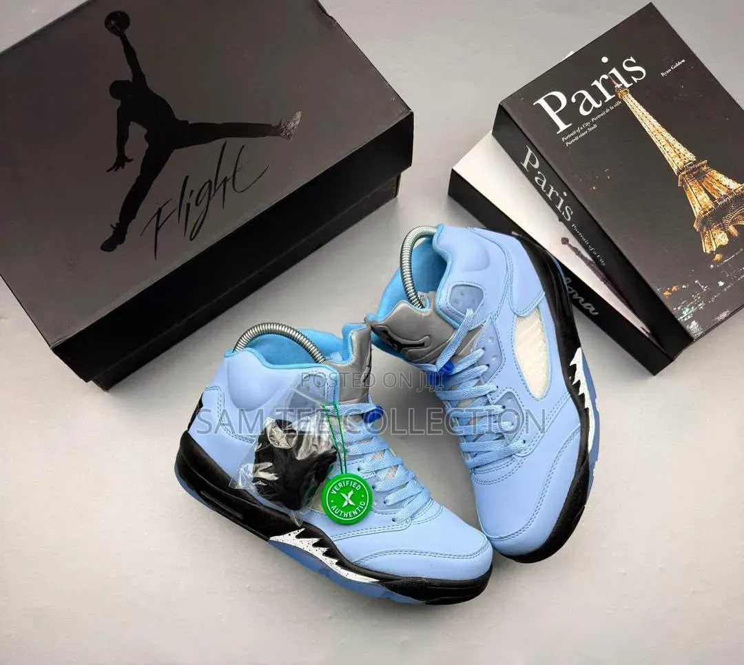 Original Air Jordan 5. In Different Beautiful Colours