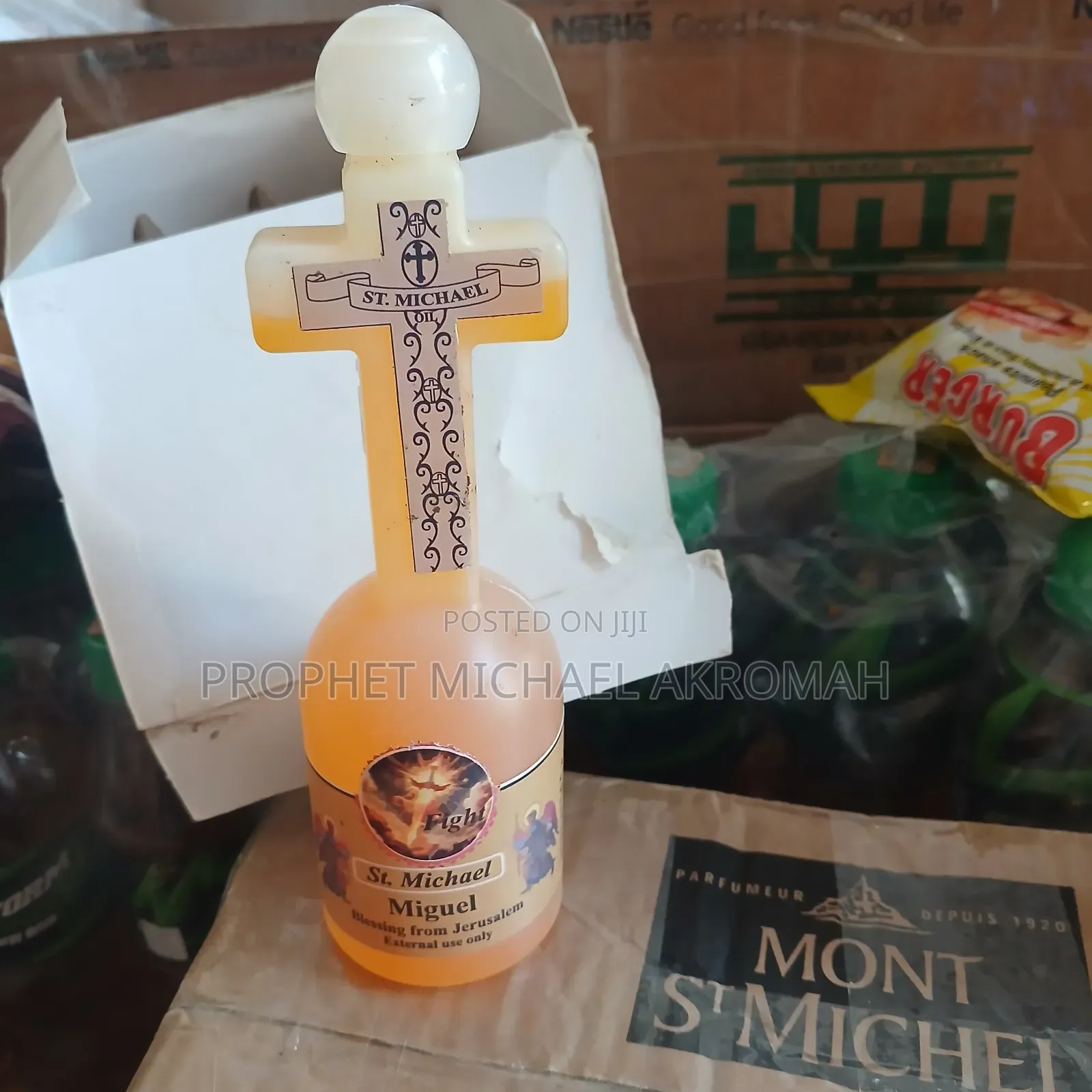 Saint Michael Oil Blessings From Jerusalem