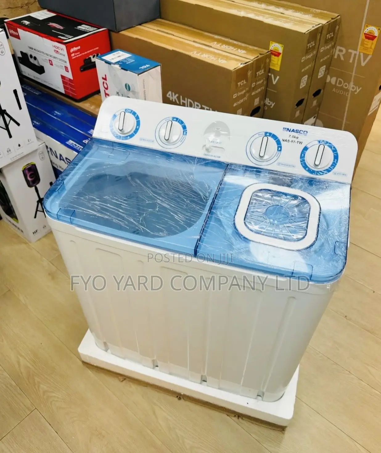 Wash and Rinse With Nasco Top Load 7kg Washing Machine