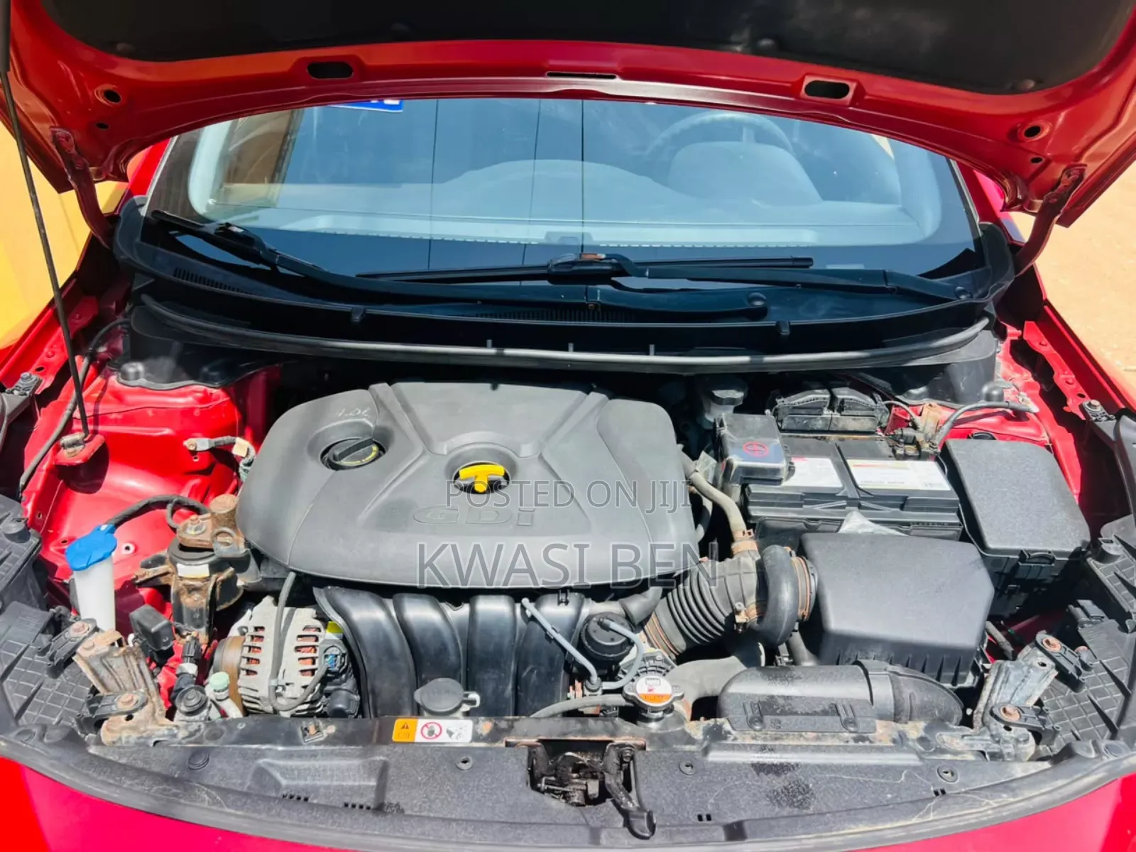 Hyundai Elantra 2018 Red