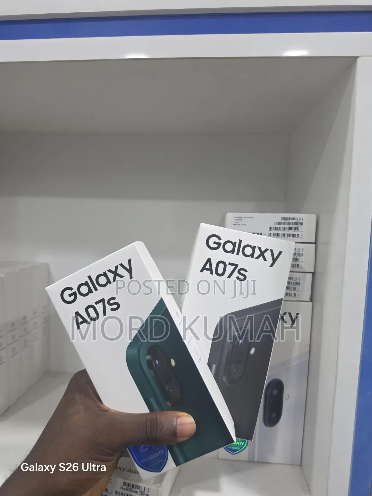 New Samsung Galaxy A07s 64 GB Black