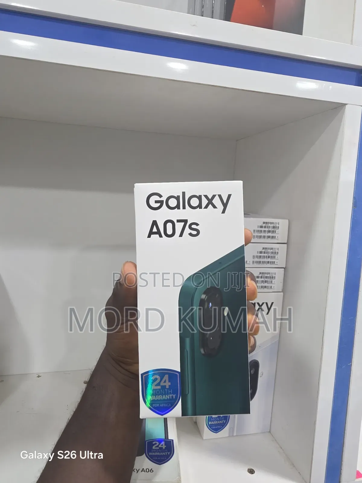 New Samsung Galaxy A07s 64 GB Black