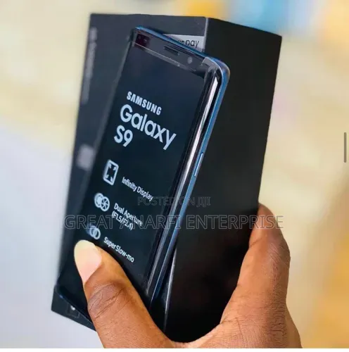 New Samsung Galaxy S9 64 GB Black