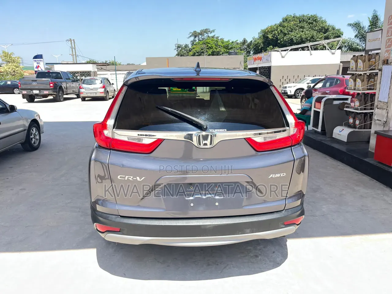 Honda CR-V Touring AWD 2018 Gray