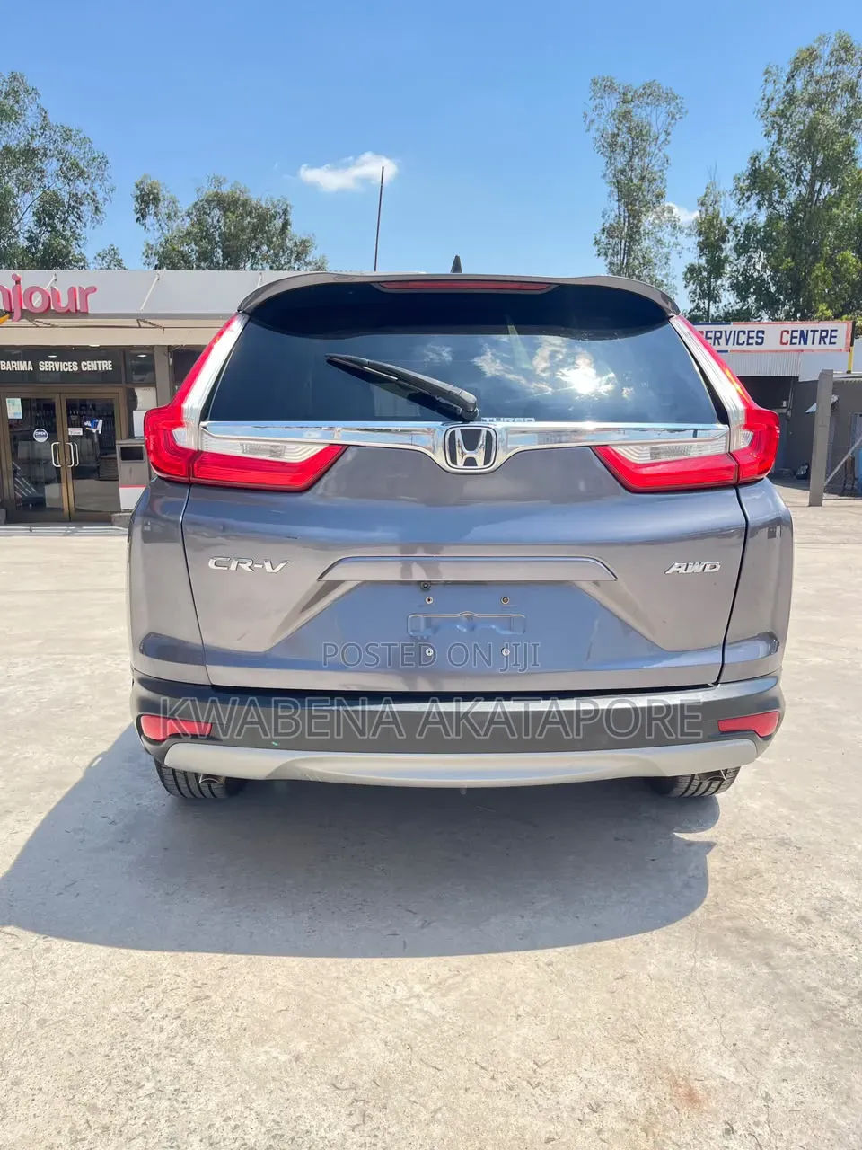Honda CR-V Touring AWD 2018 Gray