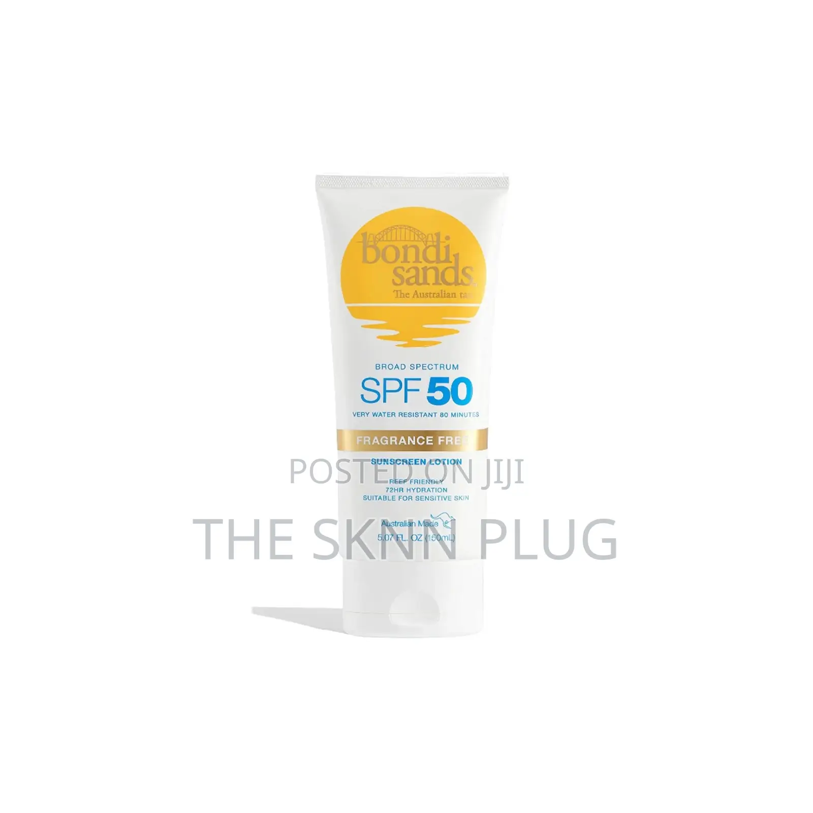 Bondi Sands SPF 50 Fragrance-Free Sunscreen Lotion, 150ml