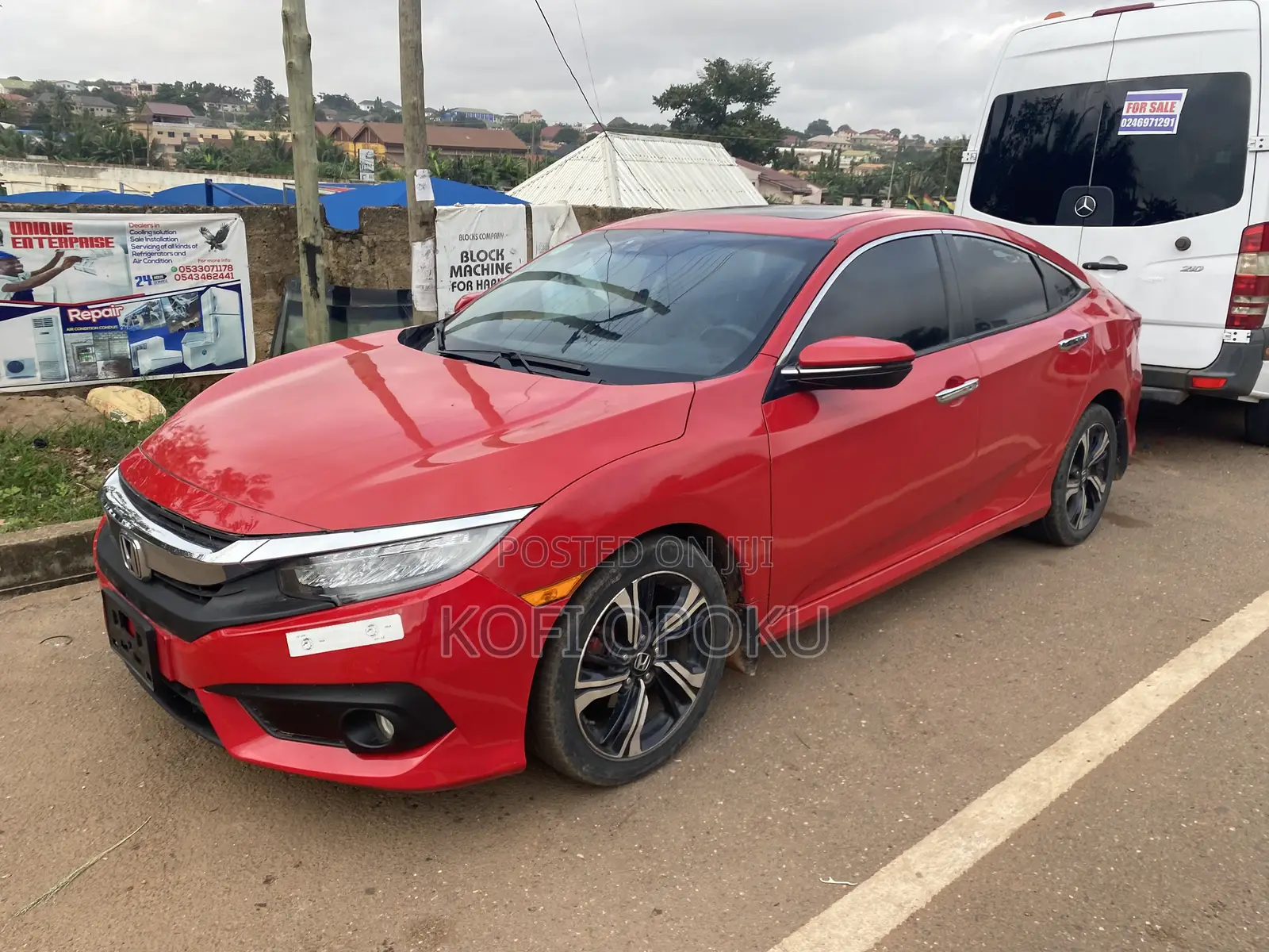Honda Civic 2016 Red
