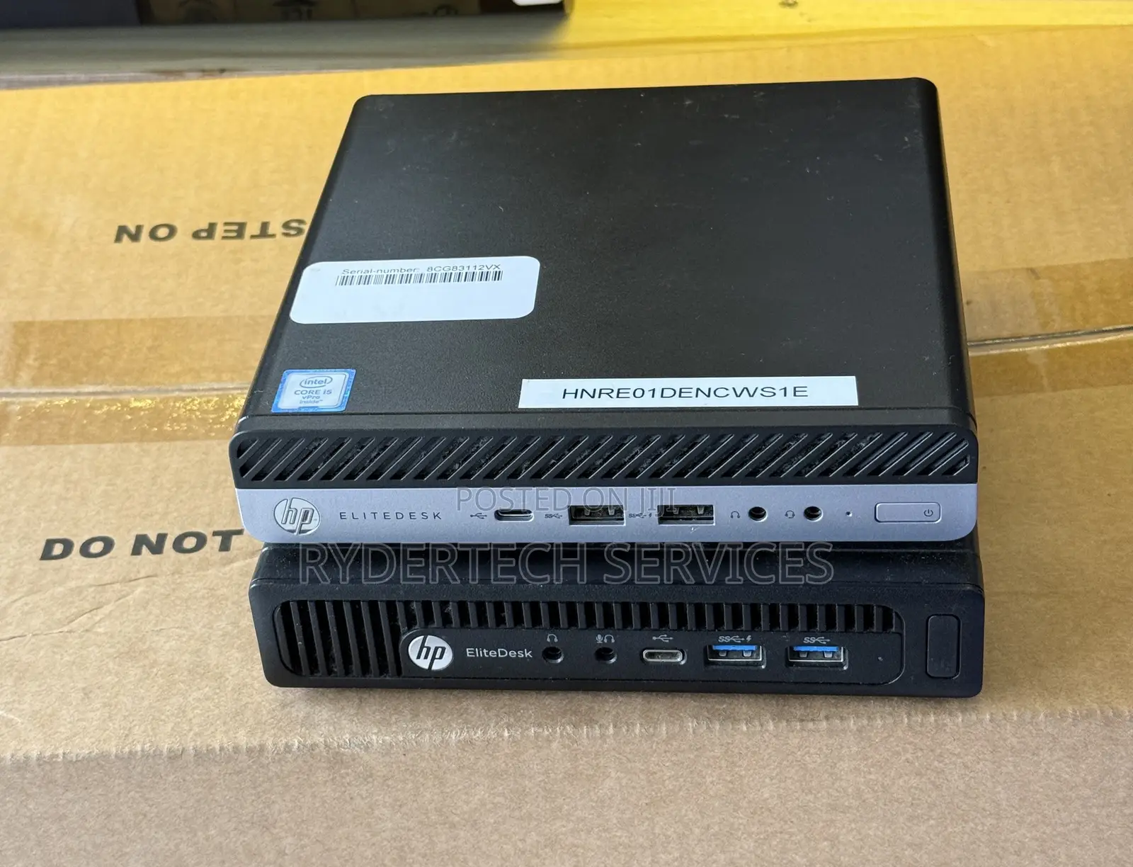 Desktop Computer HP EliteDesk 800 G3 8GB Intel Core i5 SSD 128GB