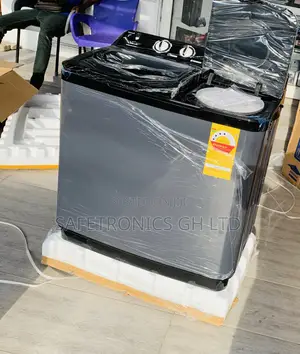Spin-Wash Black Nasco 7kg TopLoad WashingMachine