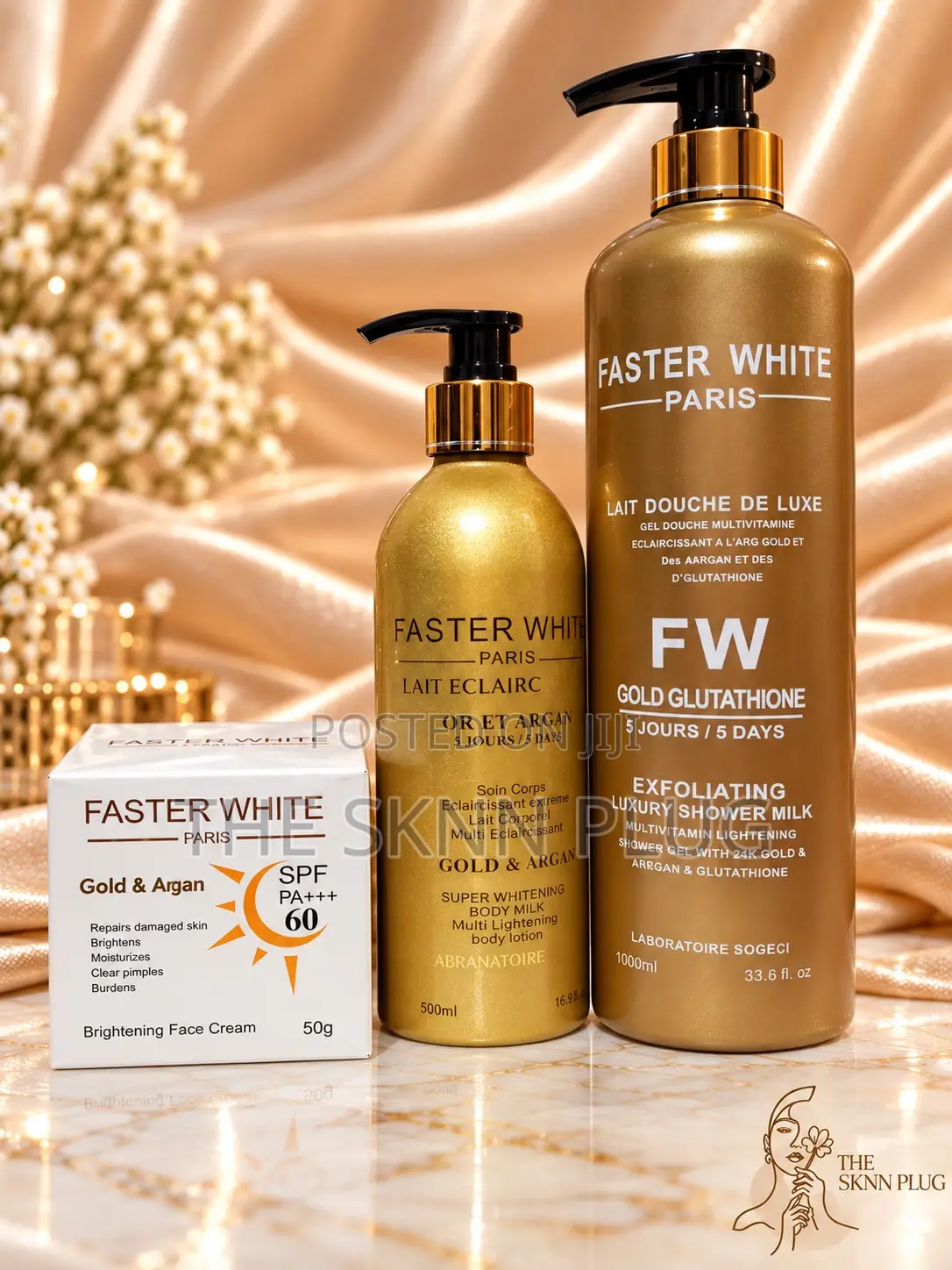 Bathel Paris Faster White SkinCare Set