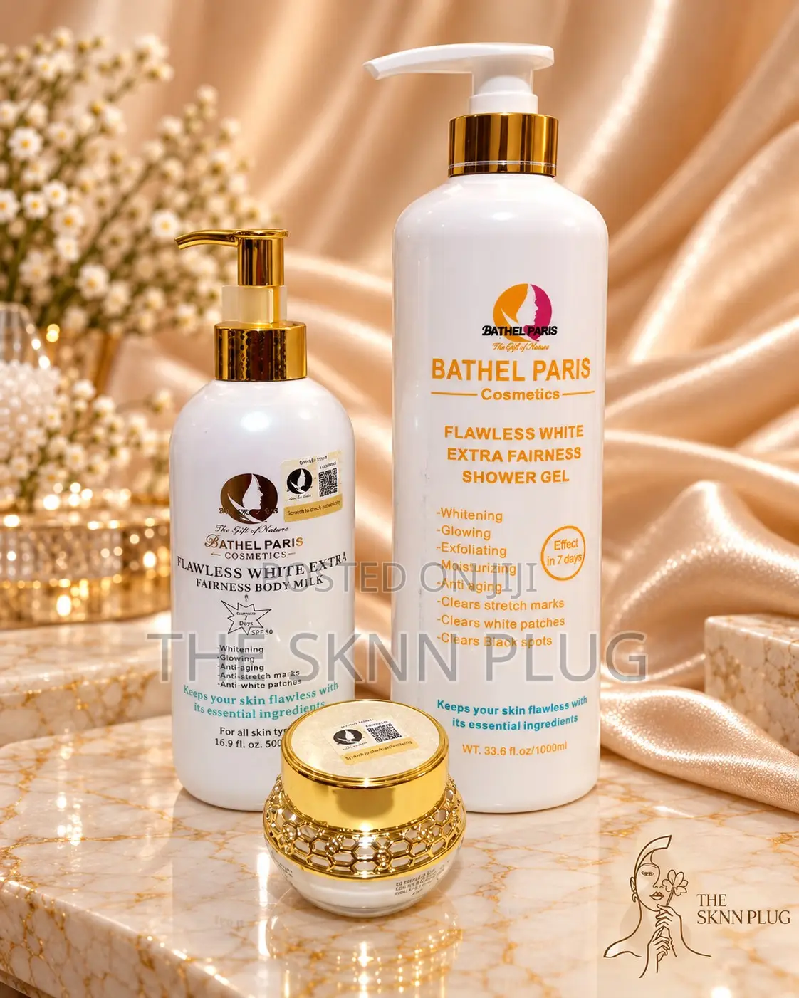 Bathel Paris Flawless White Skincare Set