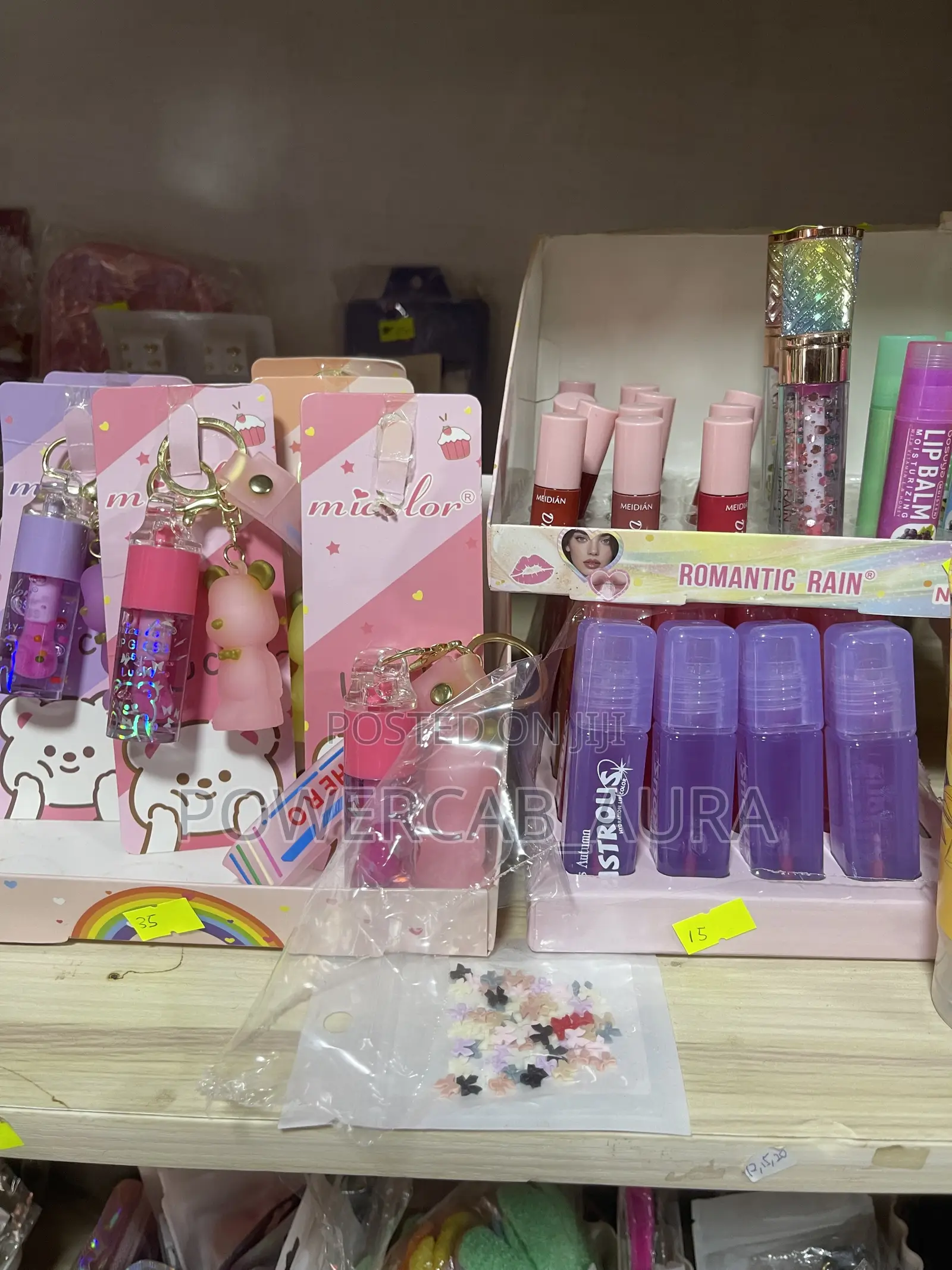 Lip Gloss With Keychains
