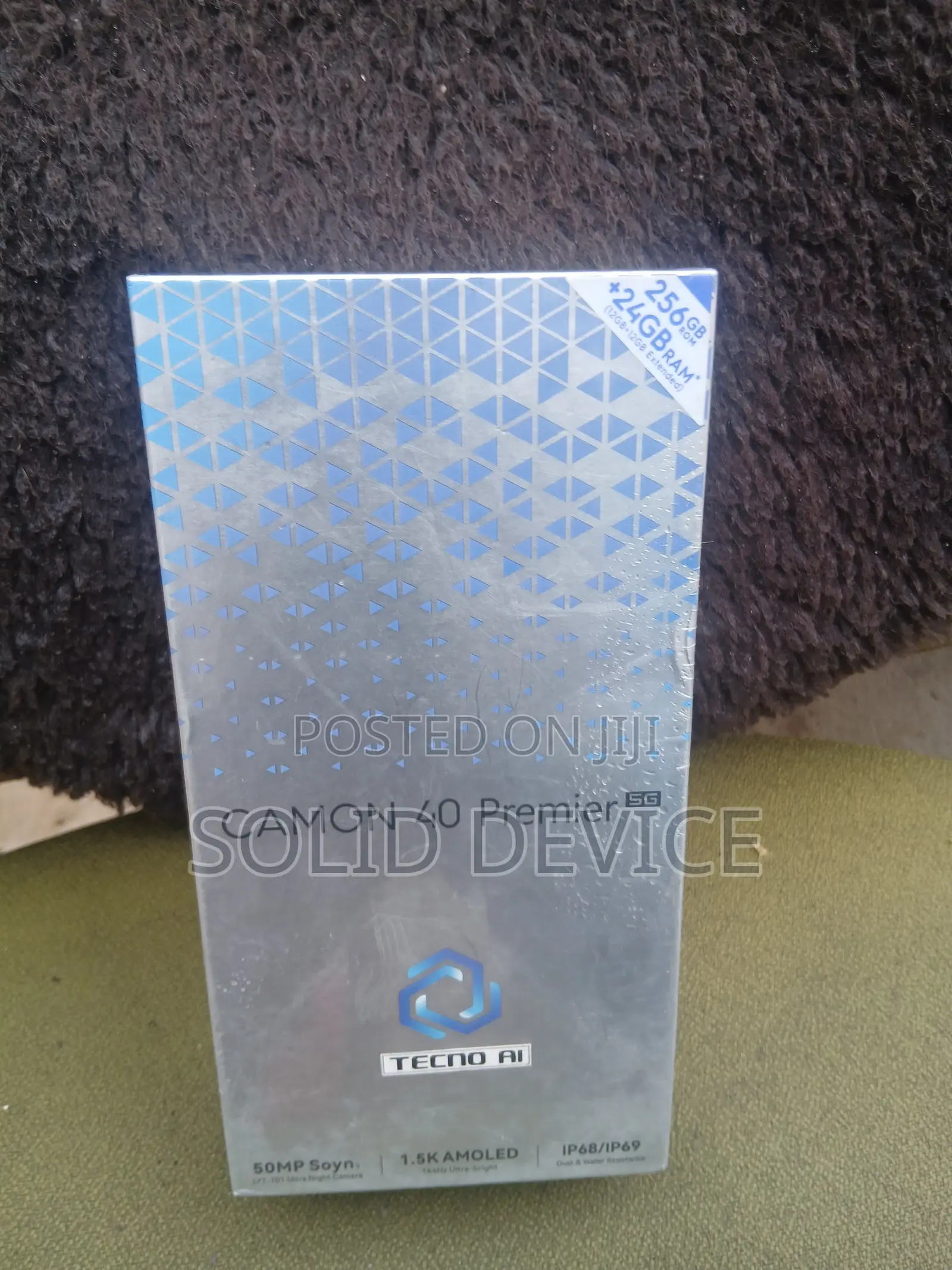 New Tecno Camon 40 Premier 5G 256 GB Black