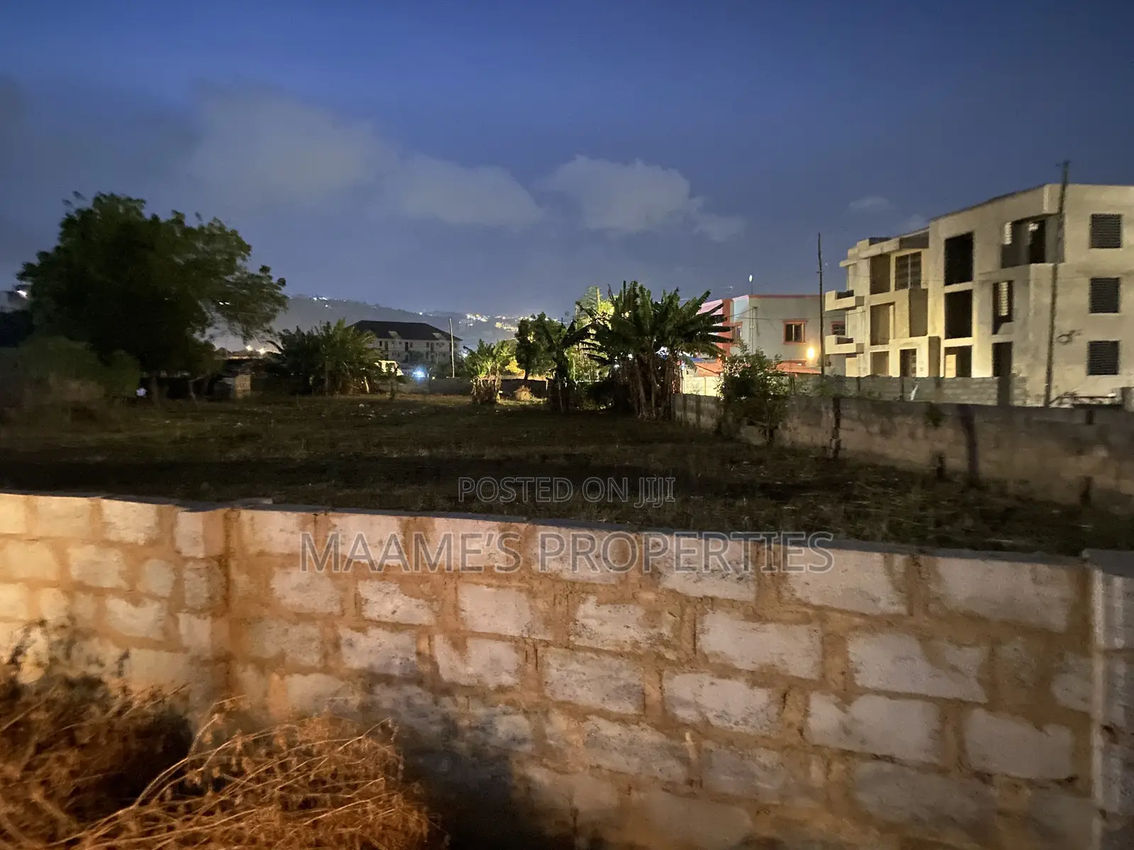4 Titled Plot by Tarred Road at Oyarifa, 750k Per Plot