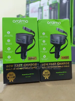Oraimo PowerDrive 60W Fast Charge Car Charger